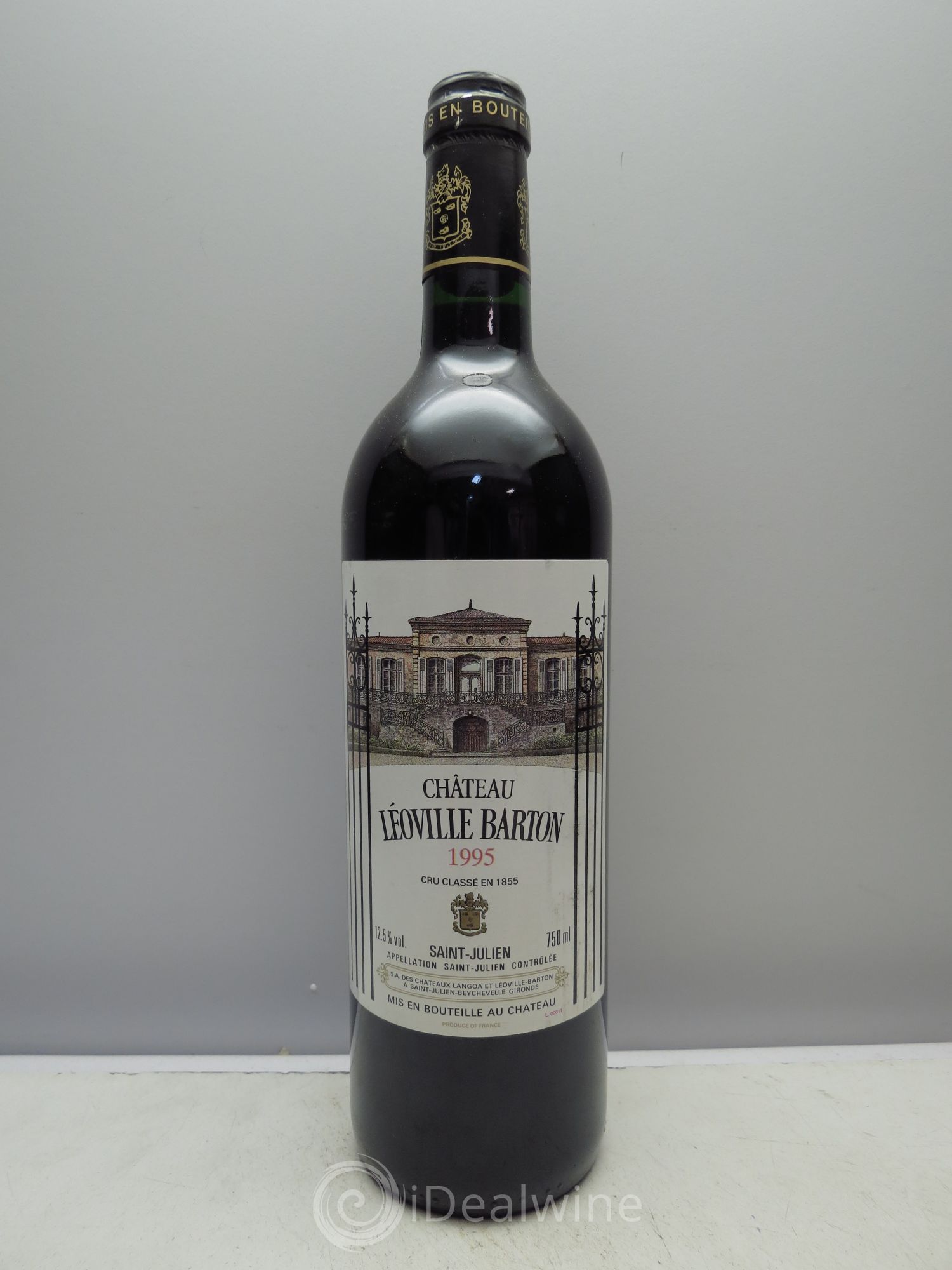 Château Léoville Barton 2ème Grand Cru Classé 1995 - Lot de 1 bouteille - 0