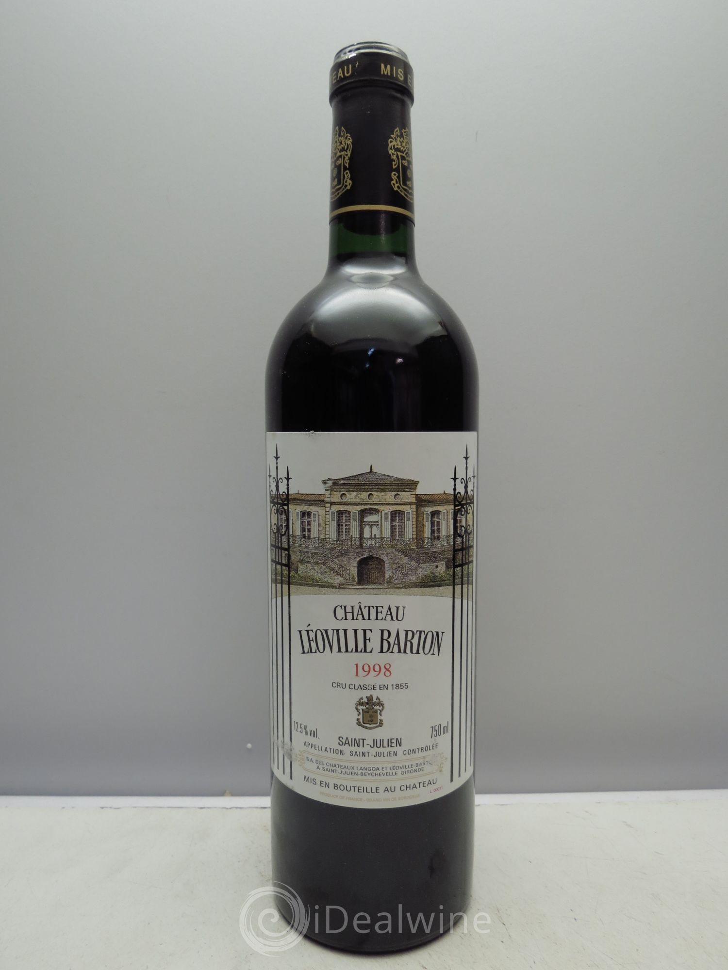 Château Léoville Barton 2ème Grand Cru Classé 1998 - Lot de 6 bouteilles - 0
