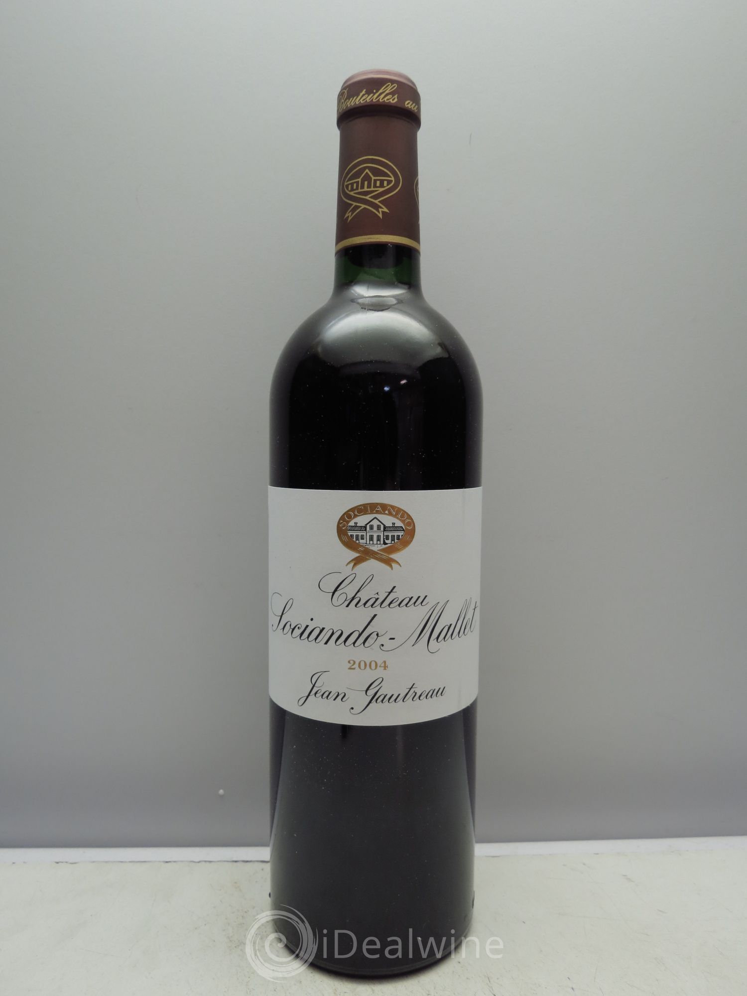 Château Sociando Mallet 2004 - Lot de 12 bouteilles - 0