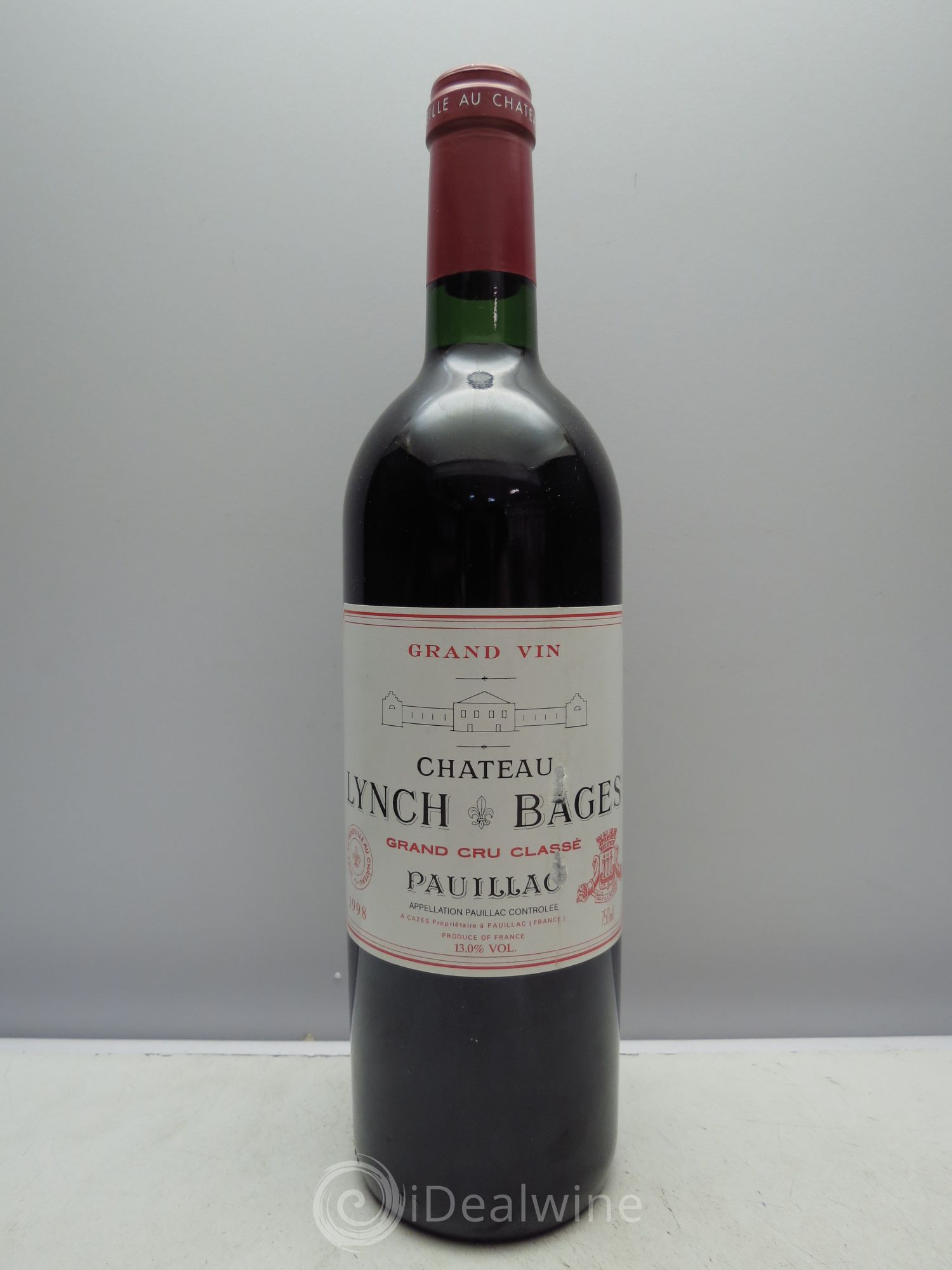 Château Lynch Bages 5ème Grand Cru Classé 1998 - Lot de 6 bouteilles - 0