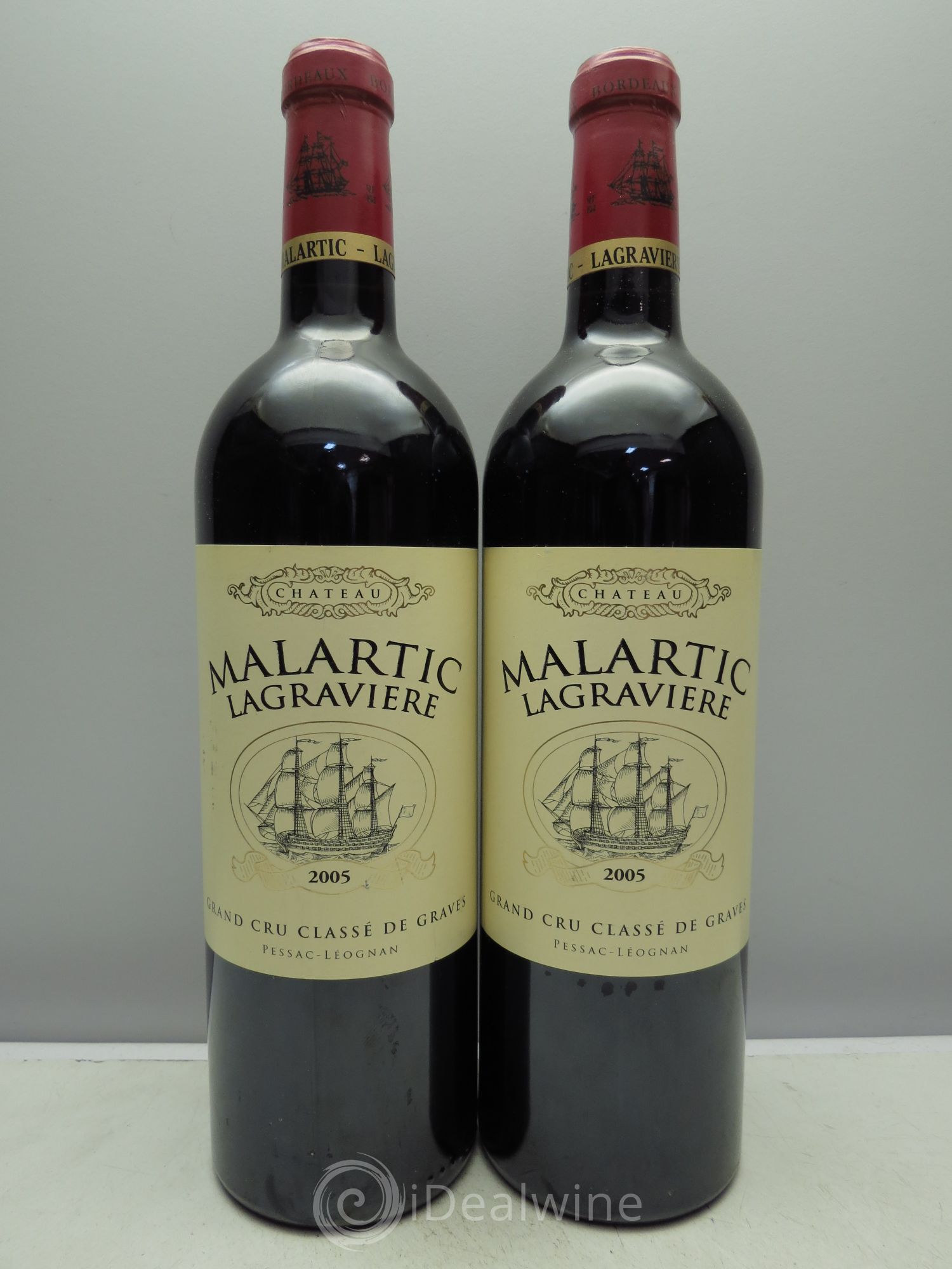 Château Malartic-Lagravière Cru Classé de Graves 2005 - Lot de 2 bouteilles - 0