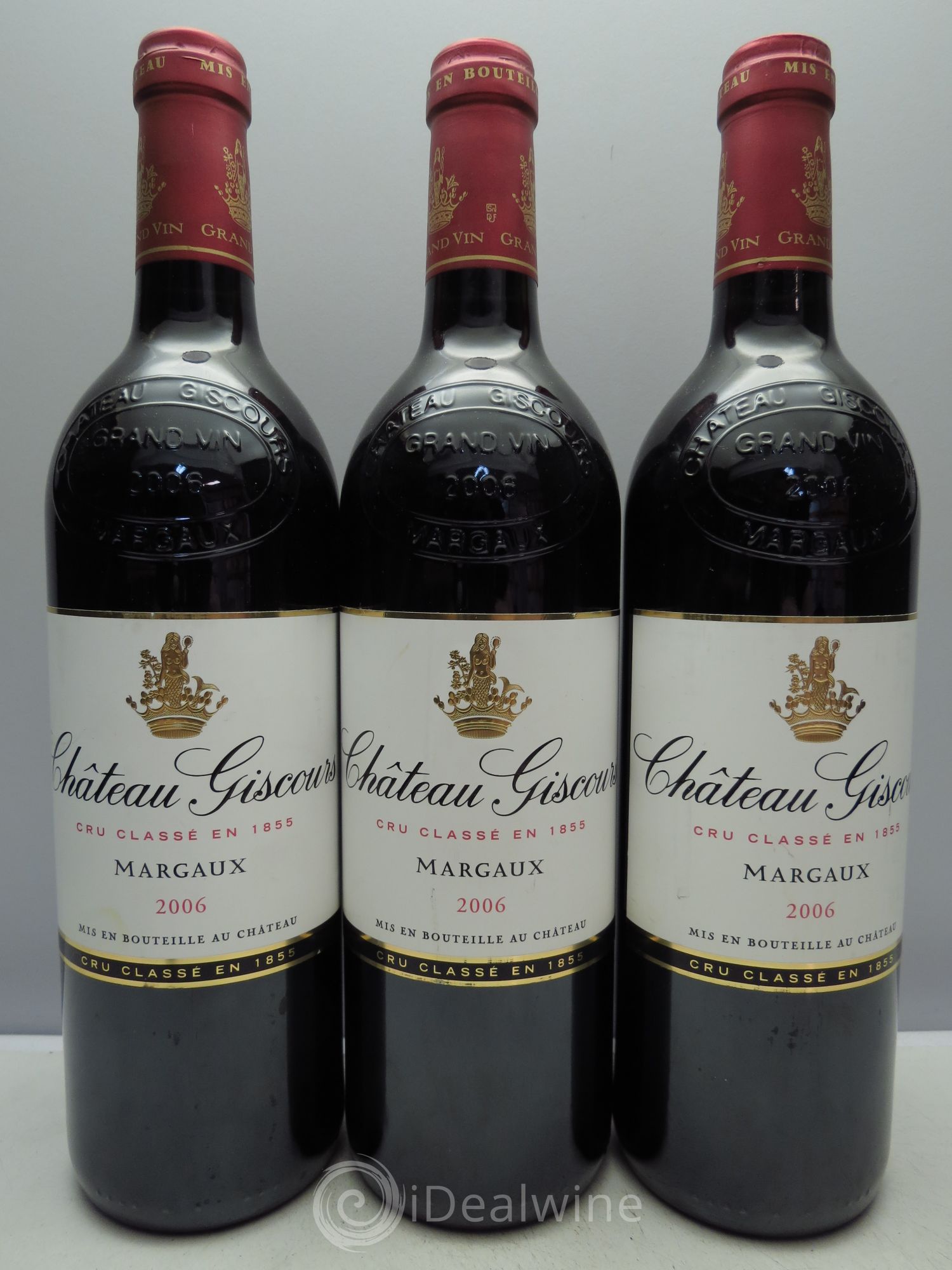 Château Giscours 3ème Grand Cru Classé 2006 - Lot de 3 bouteilles - 0
