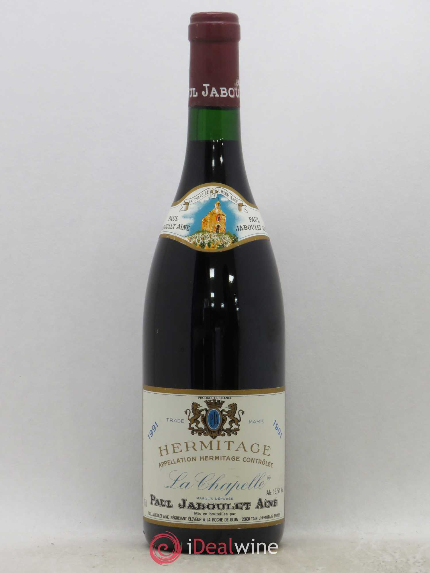 Hermitage La Chapelle Paul Jaboulet Ainé 1991 - Lot de 1 bouteille - 0