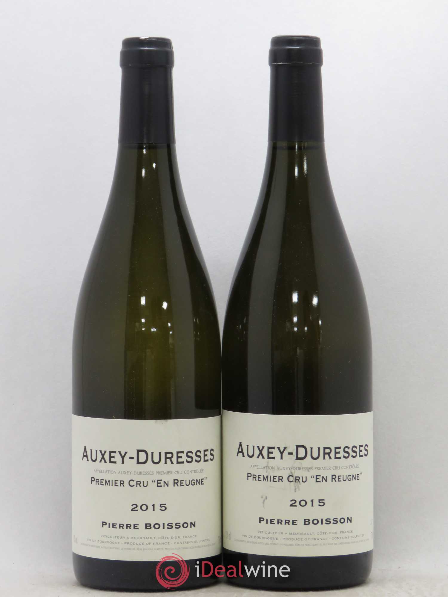 Auxey-Duresses 1er Cru En Reugne Pierre Boisson (Domaine) 2015 - Lot de 2 bouteilles - 0