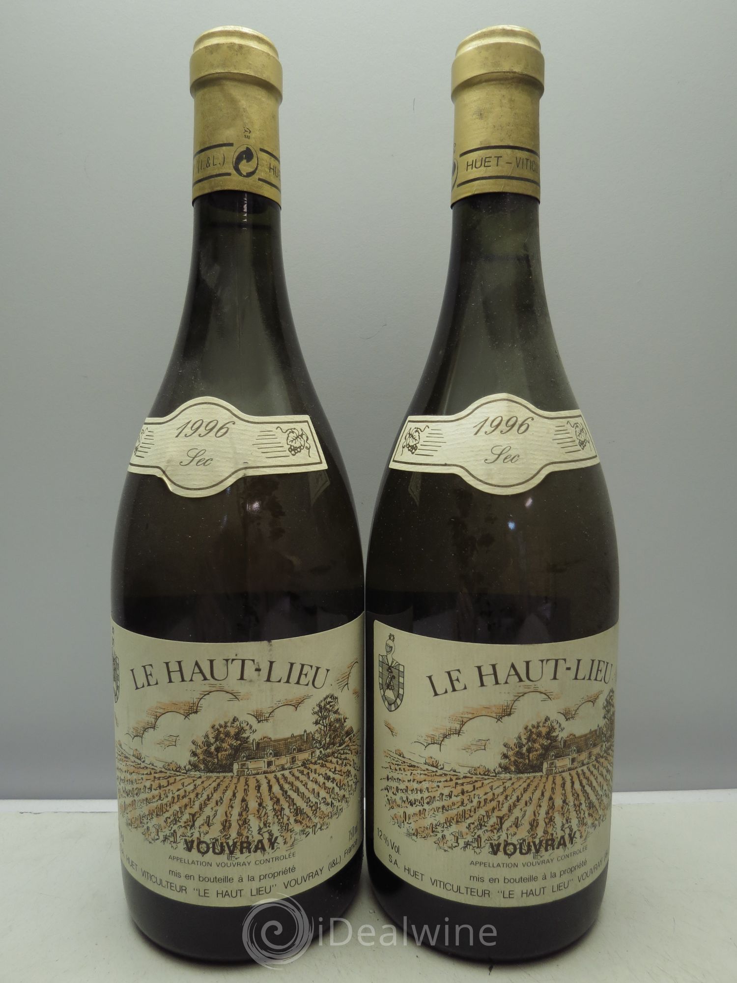 Vouvray Le Haut-Lieu Sec Domaine Huet 1996 - Lot de 2 bouteilles - 0