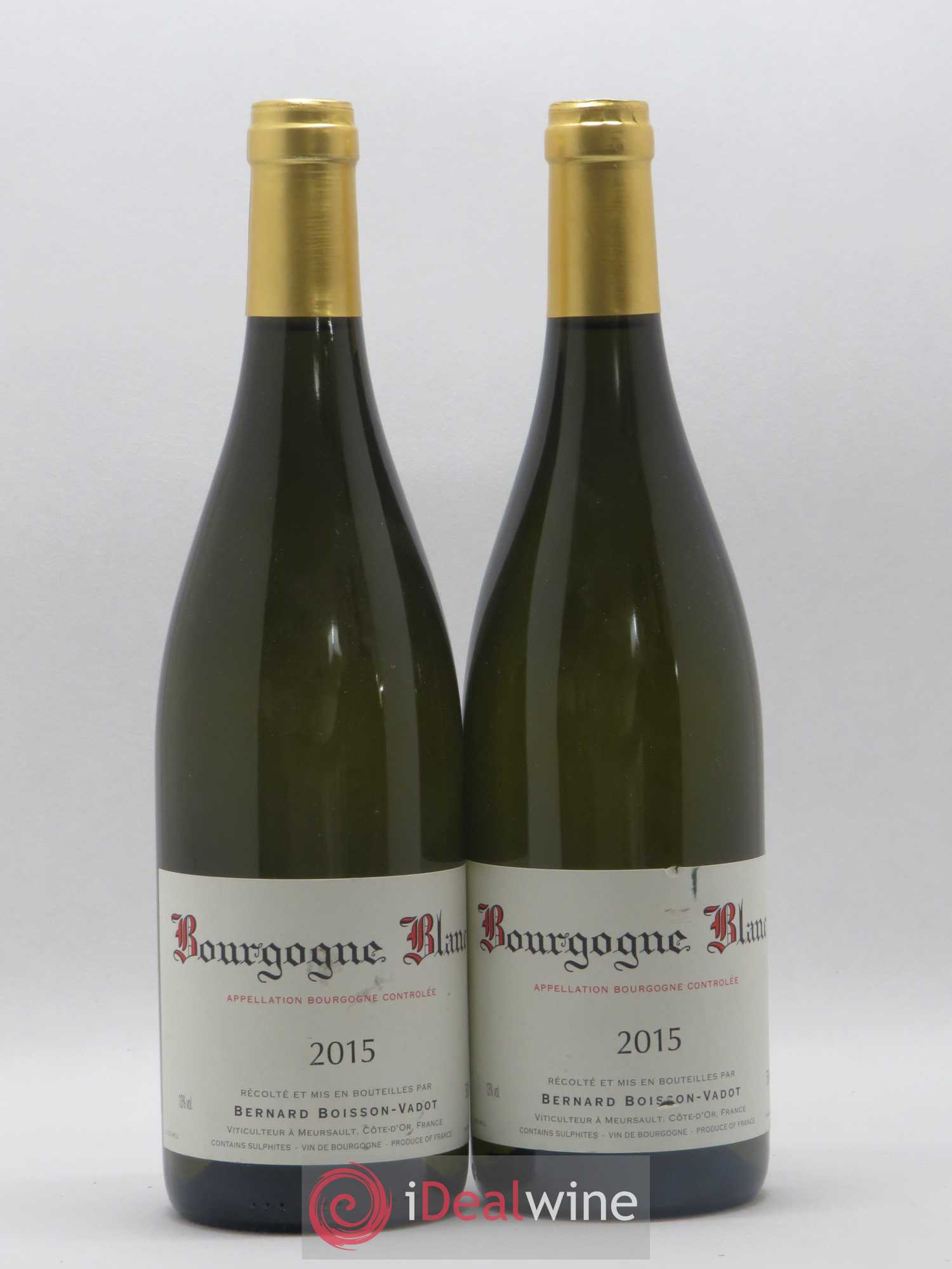 Bourgogne Boisson-Vadot (Domaine) 2015 - Lot de 2 bouteilles - 0