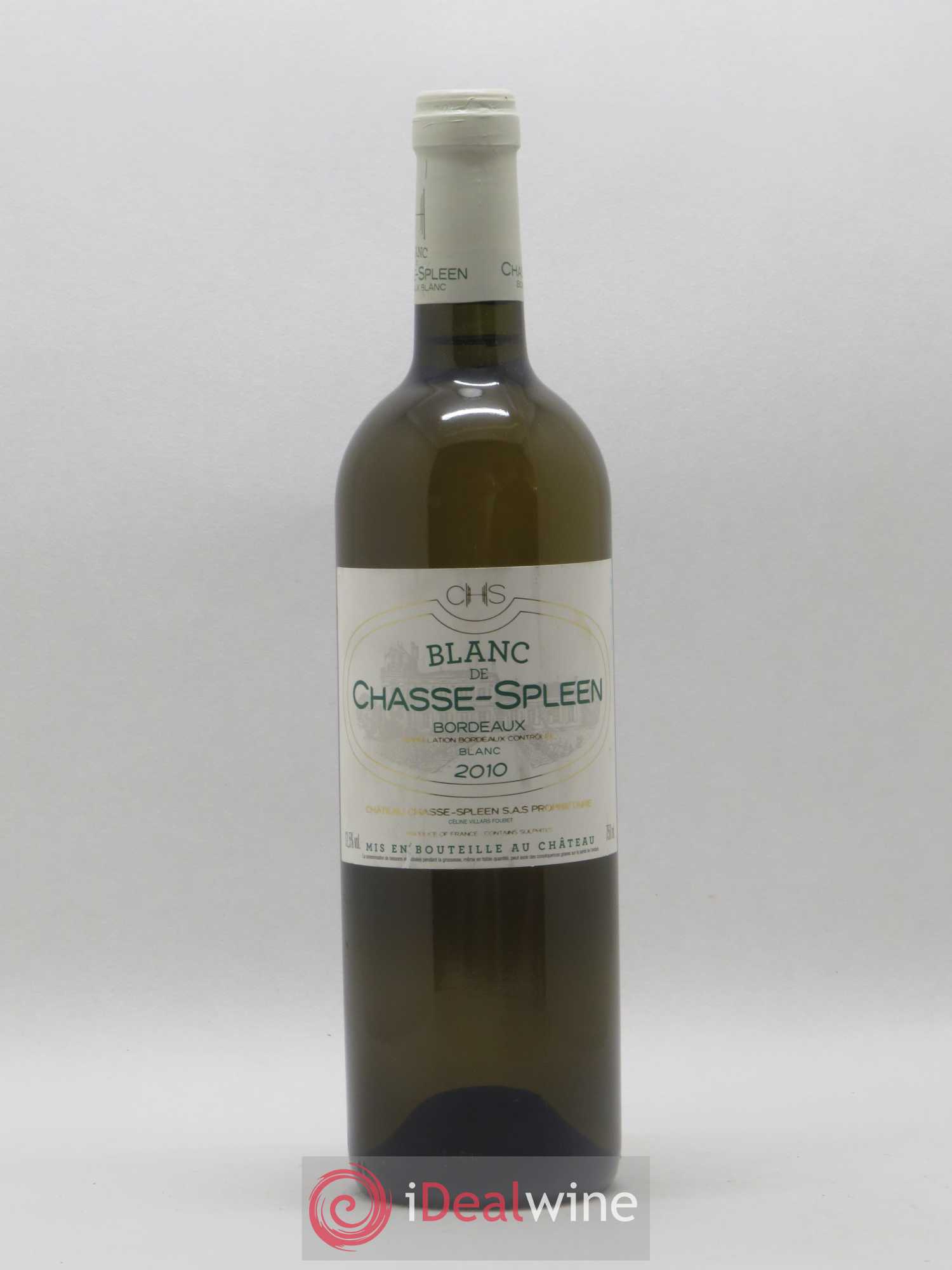 Château Chasse Spleen 2010 - Lot de 1 bouteille - 0