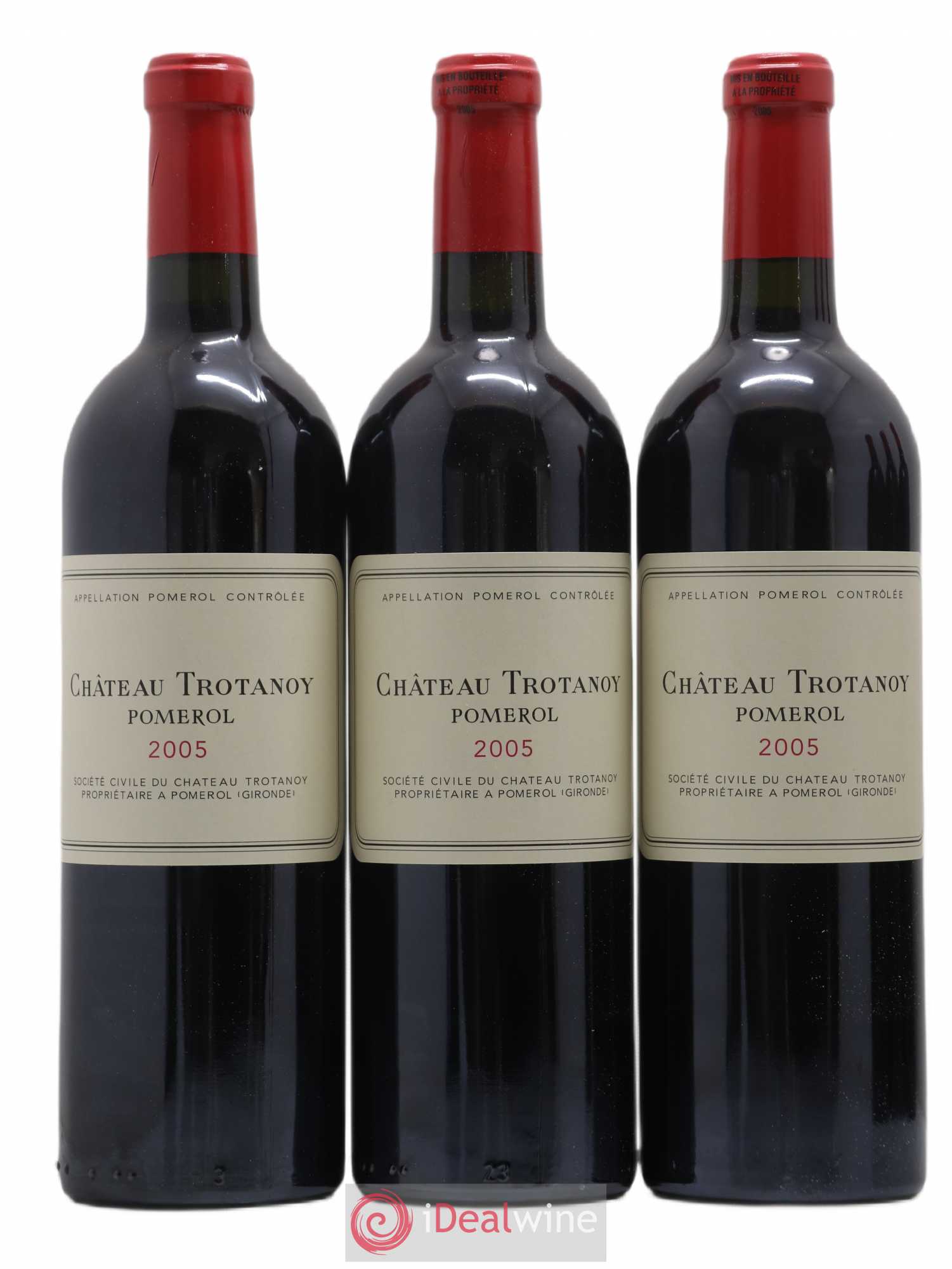 Château Trotanoy 2005 - Lot de 6 bouteilles - 3