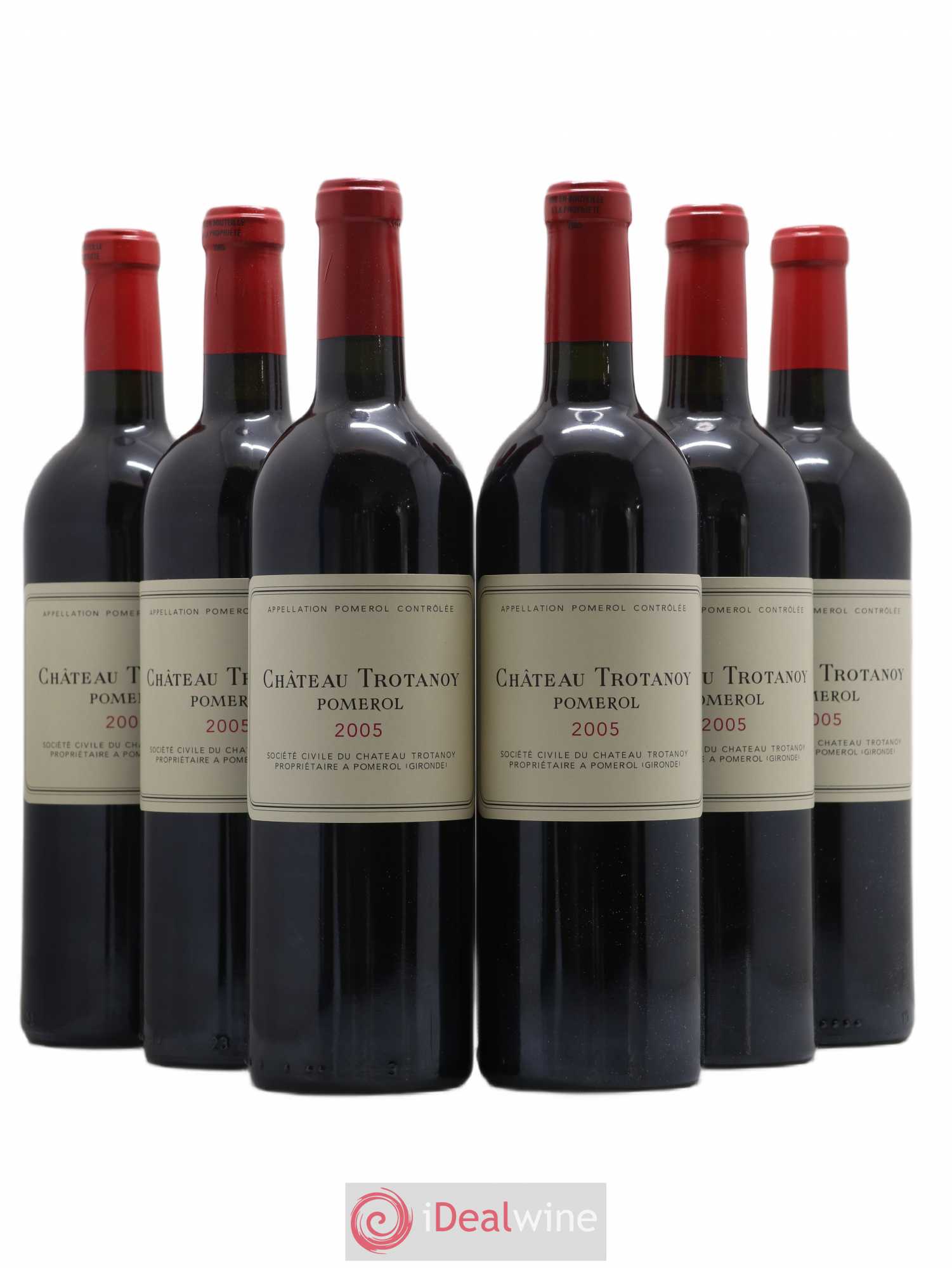 Château Trotanoy 2005 - Lot de 6 bouteilles - 0