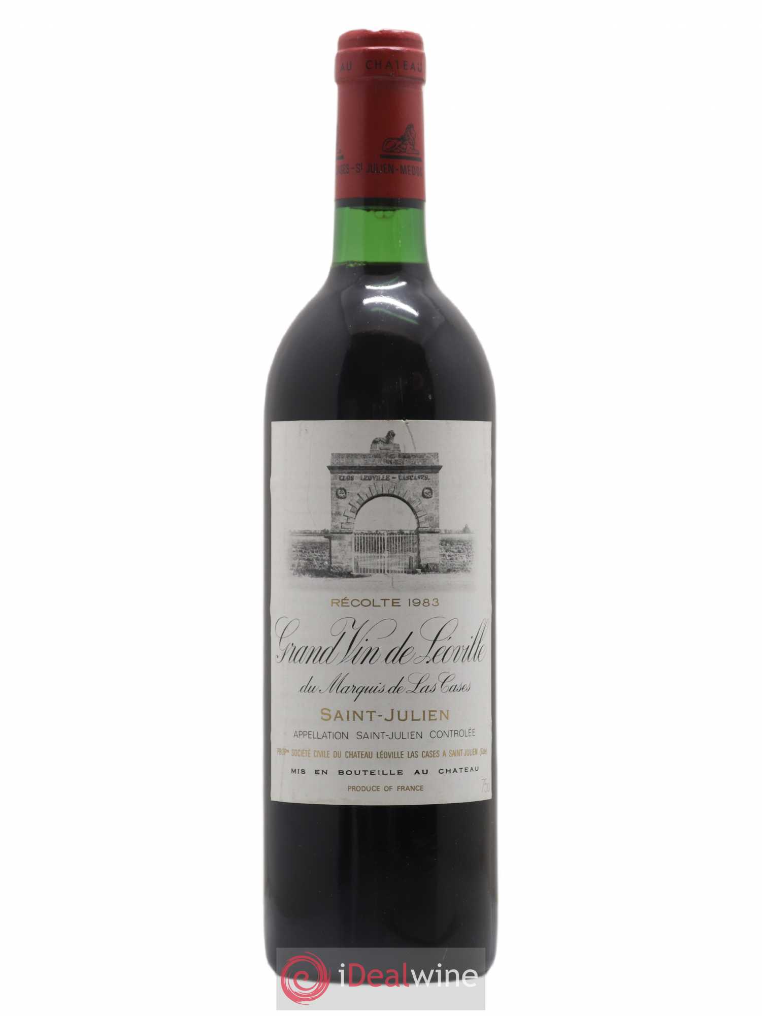 Château Léoville Las Cases 2ème Grand Cru Classé 1983 - Lot de 1 bouteille - 0