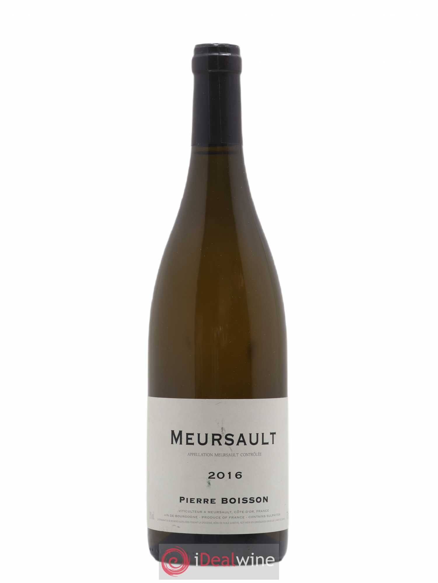 Meursault Pierre Boisson (Domaine) (sans prix de réserve) 2016 - Lot de 1 bouteille - 0