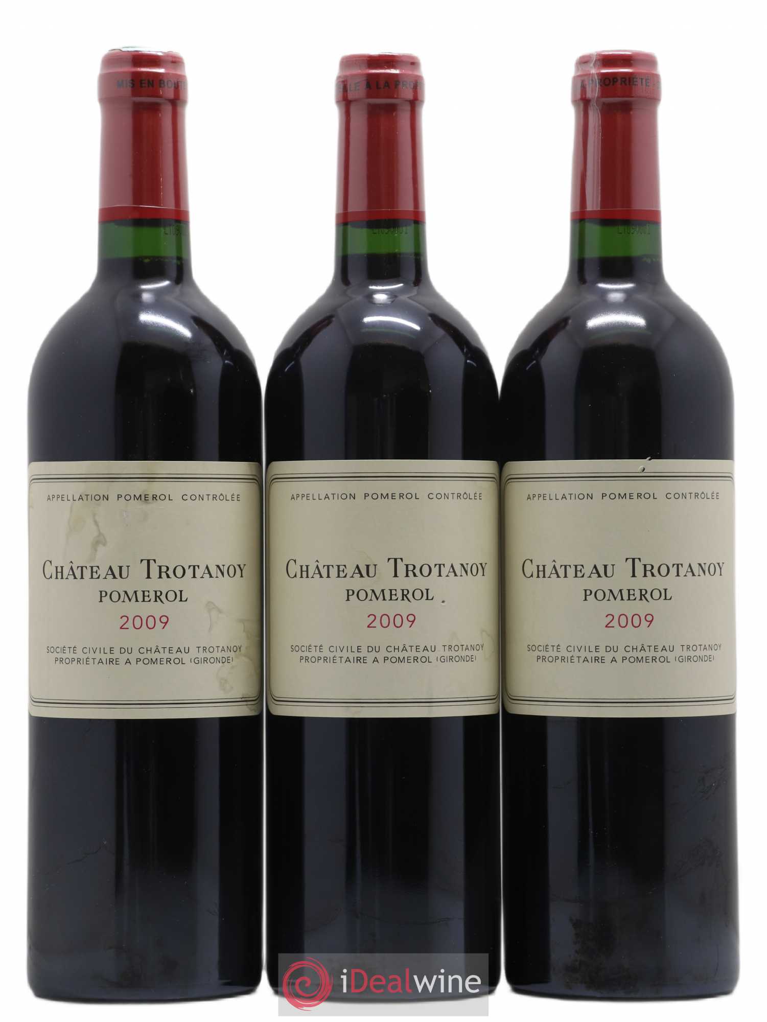 Château Trotanoy 2009 - Lot de 3 bouteilles - 0