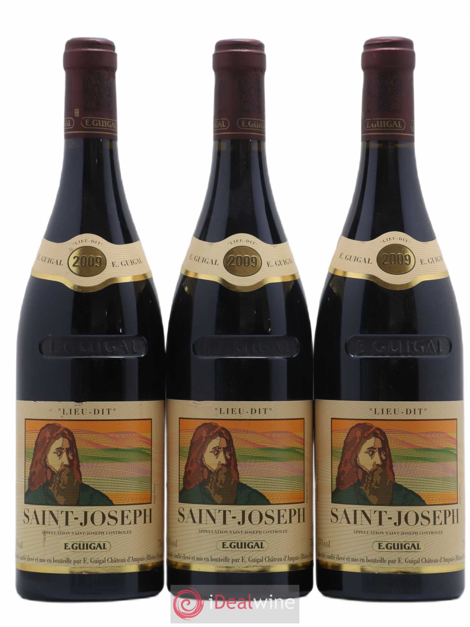 Saint-Joseph Lieu-dit Saint-Joseph Guigal 2009 - Lot de 3 bouteilles - 0