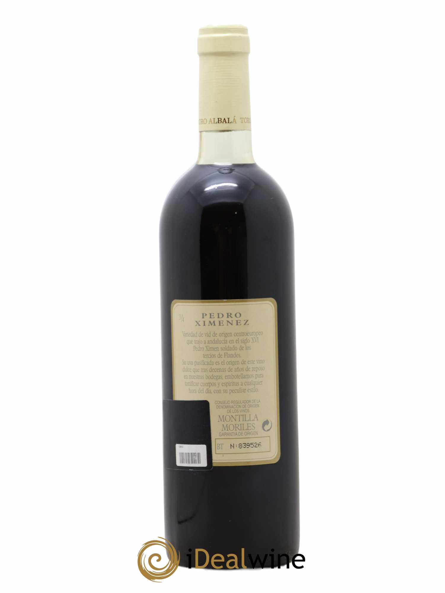 Montilla Moriles Bodegas Toro Albala Don PX Gran Reserva 1972 - Lot de 1 bouteille - 1