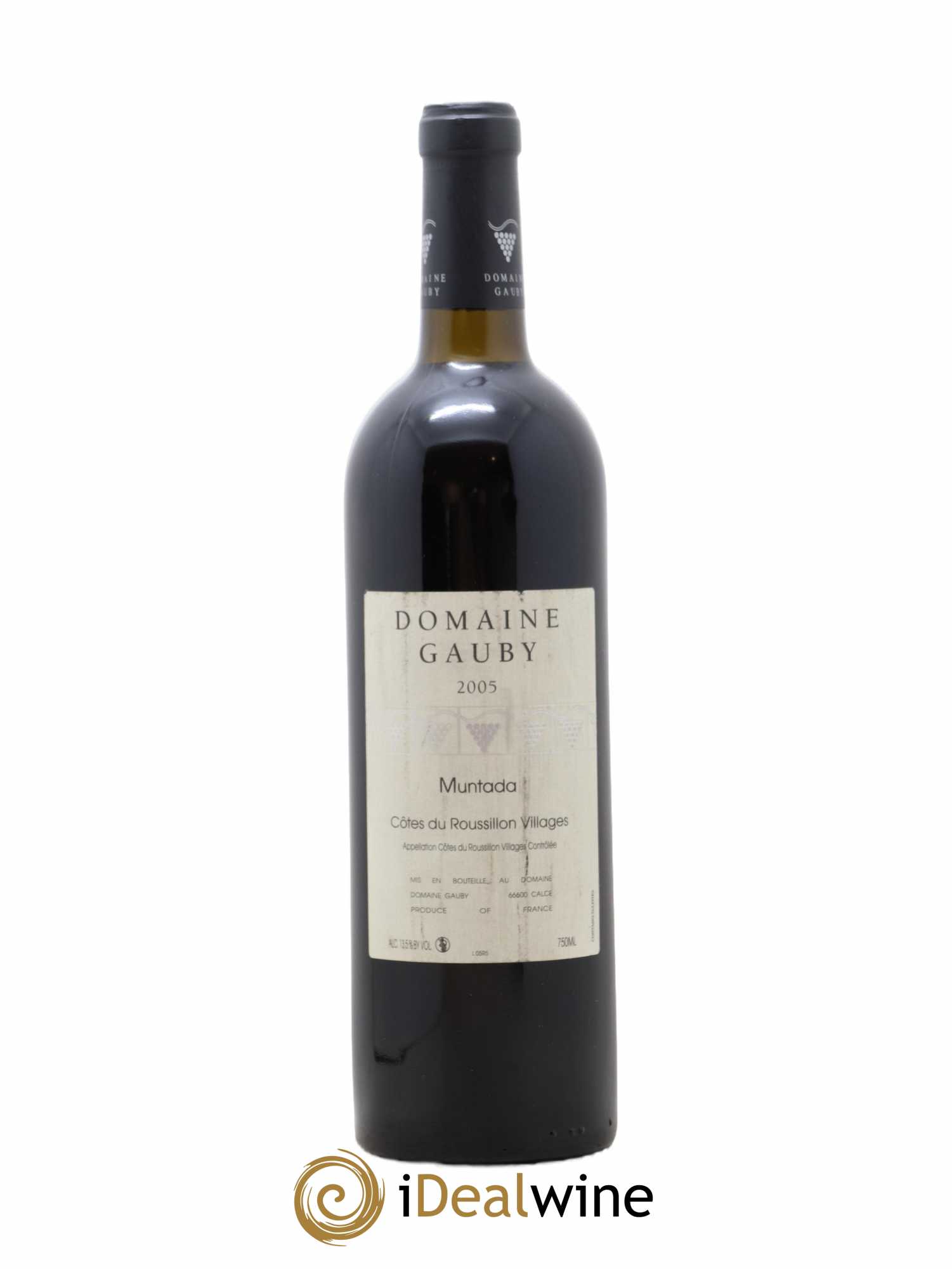 Côtes Catalanes (anciennement Côtes du Roussillon Villages) La Muntada Gauby (Domaine) 2005 - Lot de 1 bouteille - 0