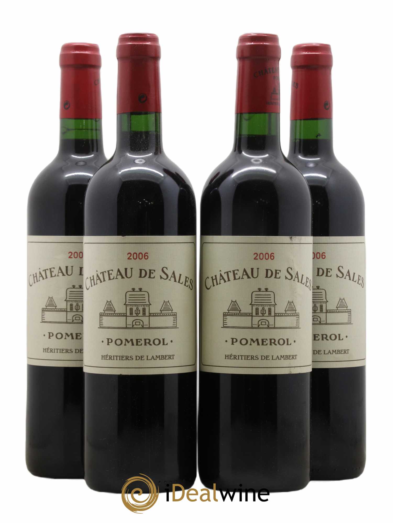 Château de Sales 2006 - Lot de 4 bouteilles - 0