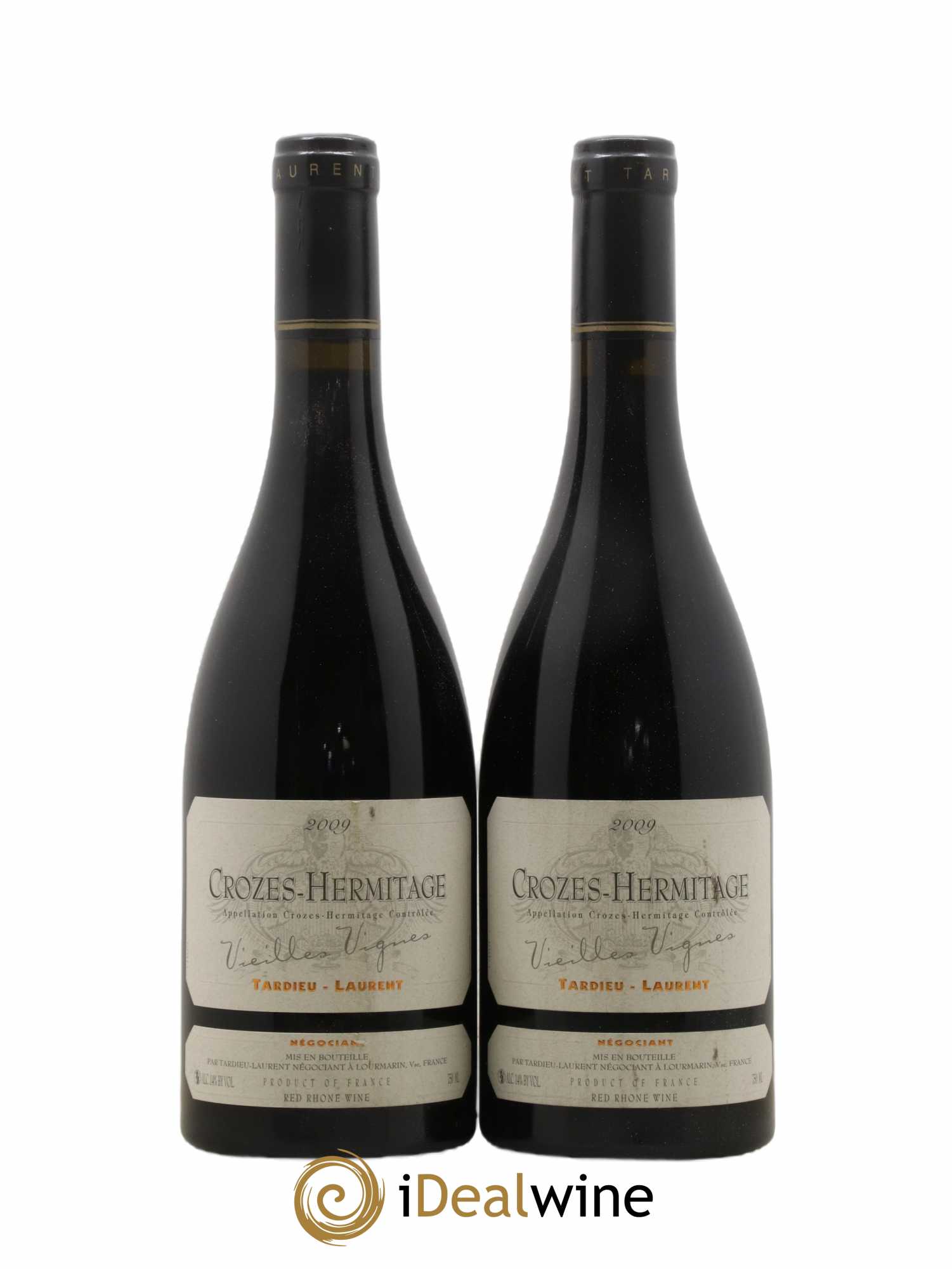 Crozes-Hermitage Vieilles Vignes Maison Tardieu-Laurent 2009 - Lot de 2 bouteilles - 0