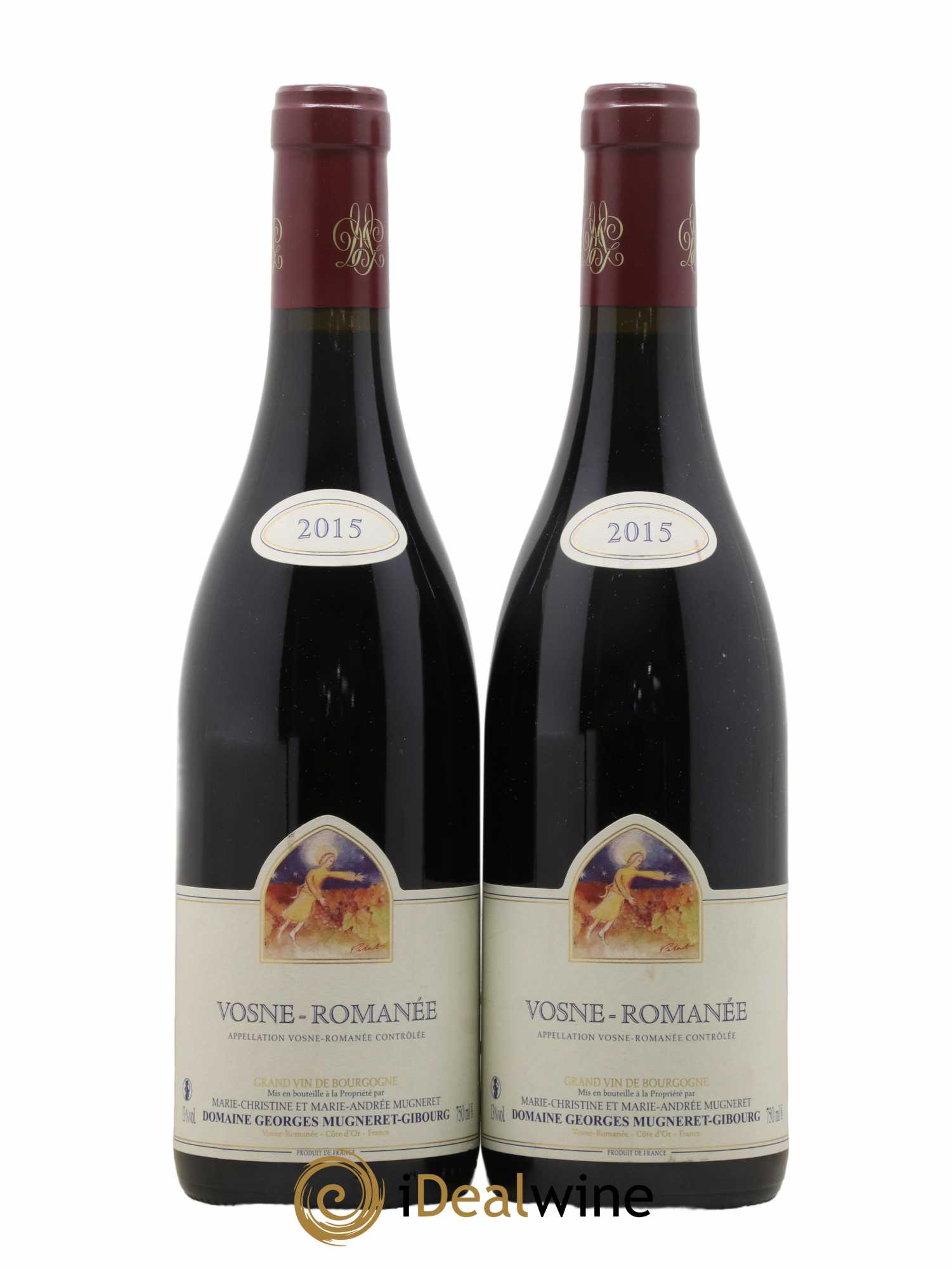 Vosne-Romanée Mugneret-Gibourg (Domaine) 2015 - Lot de 2 bouteilles - 0
