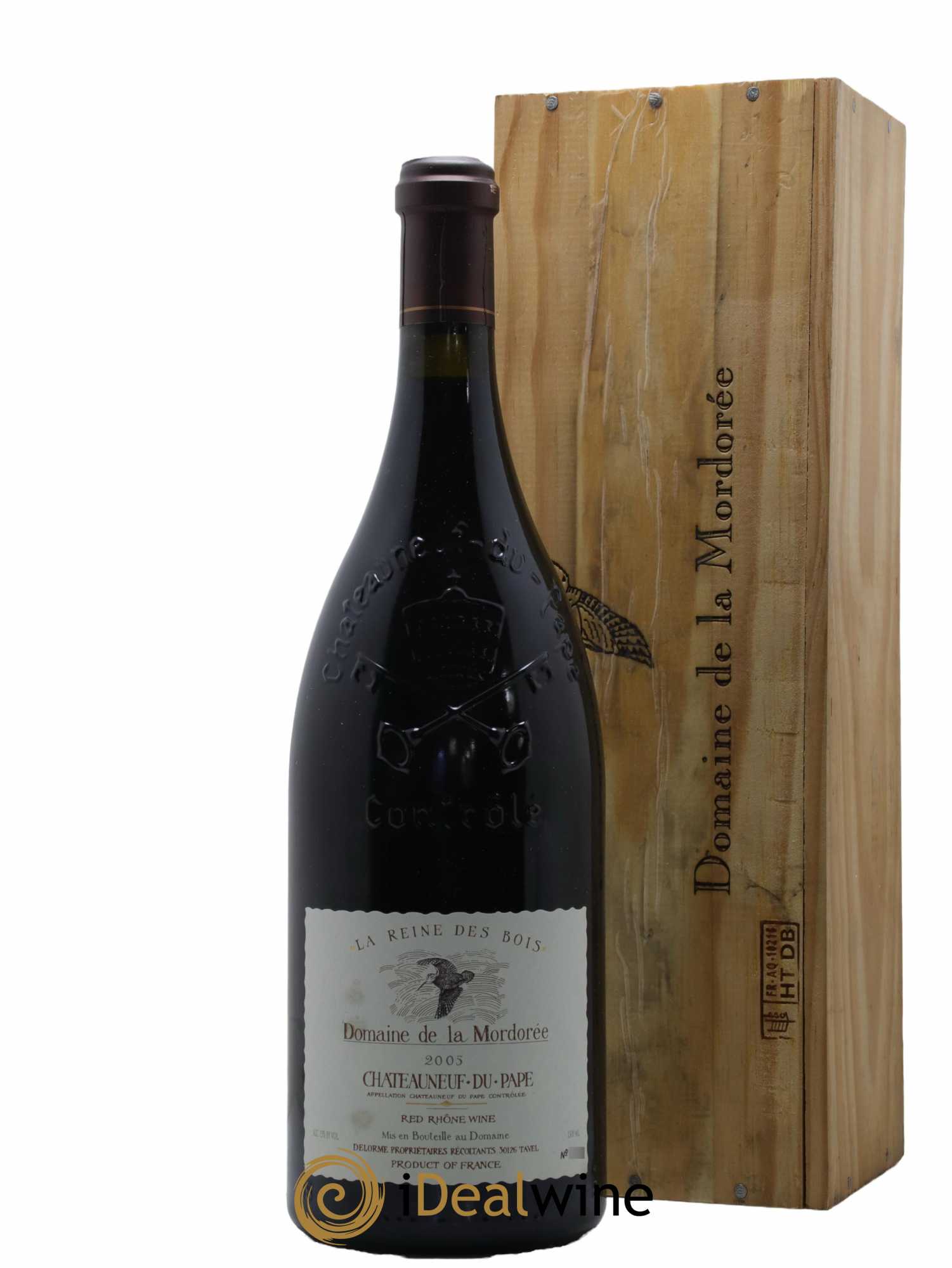 Châteauneuf-du-Pape Cuvée de la Reine des Bois La Mordorée (Domaine de) 2005 - Lot de 1 magnum - 0
