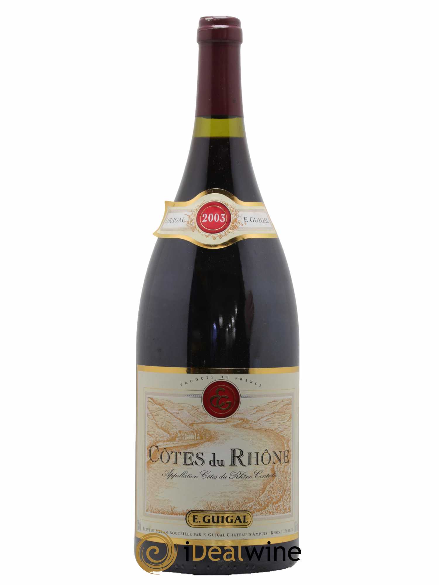 Côtes-du-Rhône Guigal 2003 - Lot de 1 magnum - 0