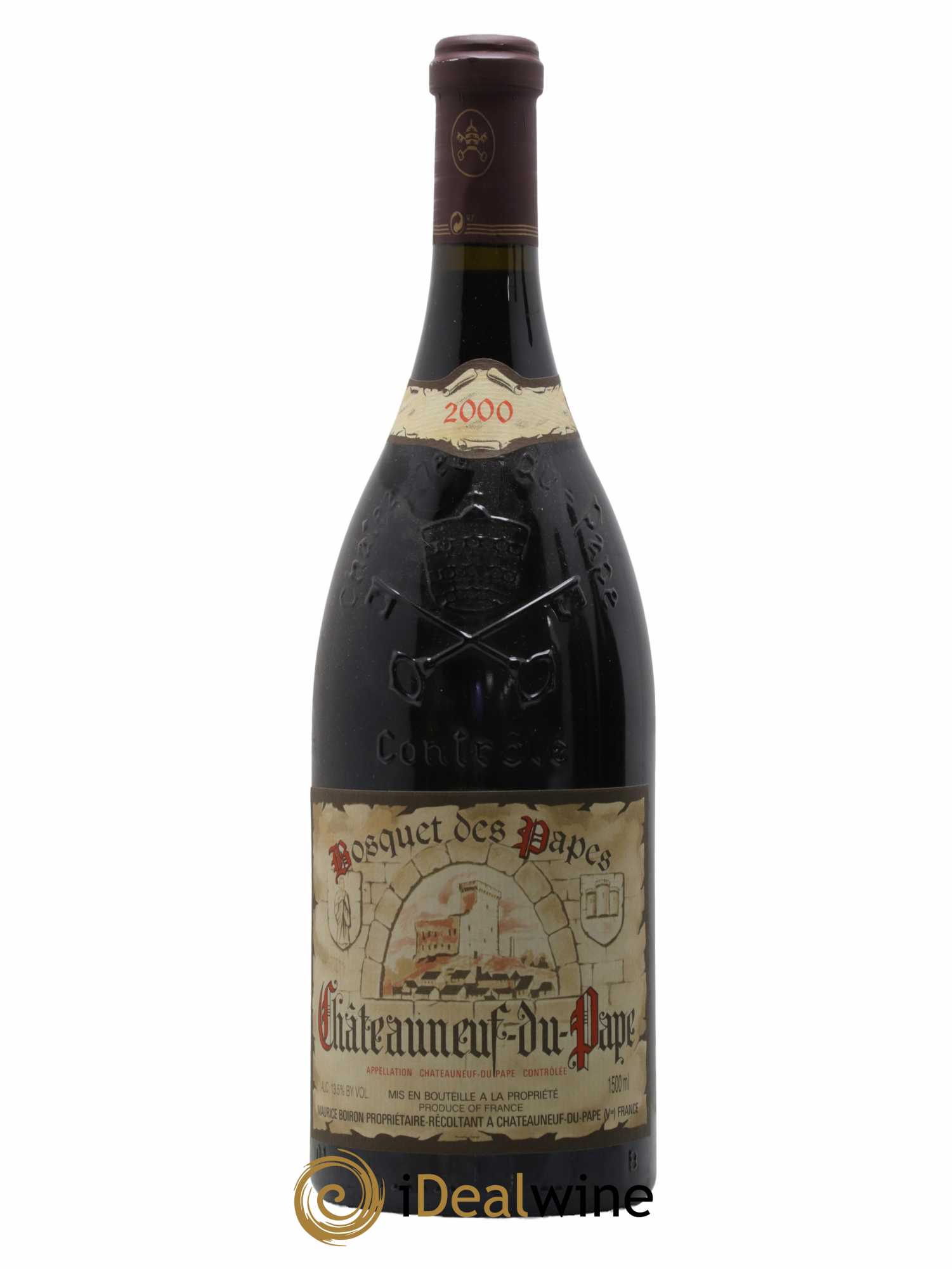 Châteauneuf-du-Pape Bosquet des Papes Famille Boiron 2000 - Lot de 1 magnum - 0