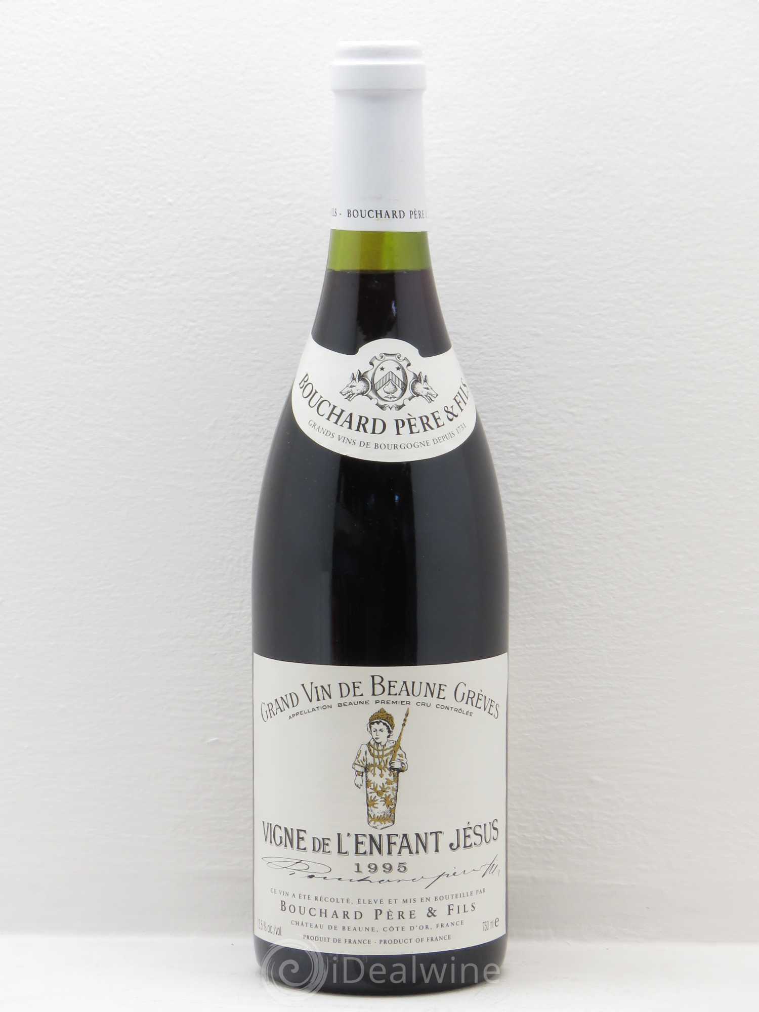Beaune 1er Cru Grèves - Vigne de l'Enfant Jésus Bouchard Père & Fils 1995 - Lot de 1 bouteille - 0