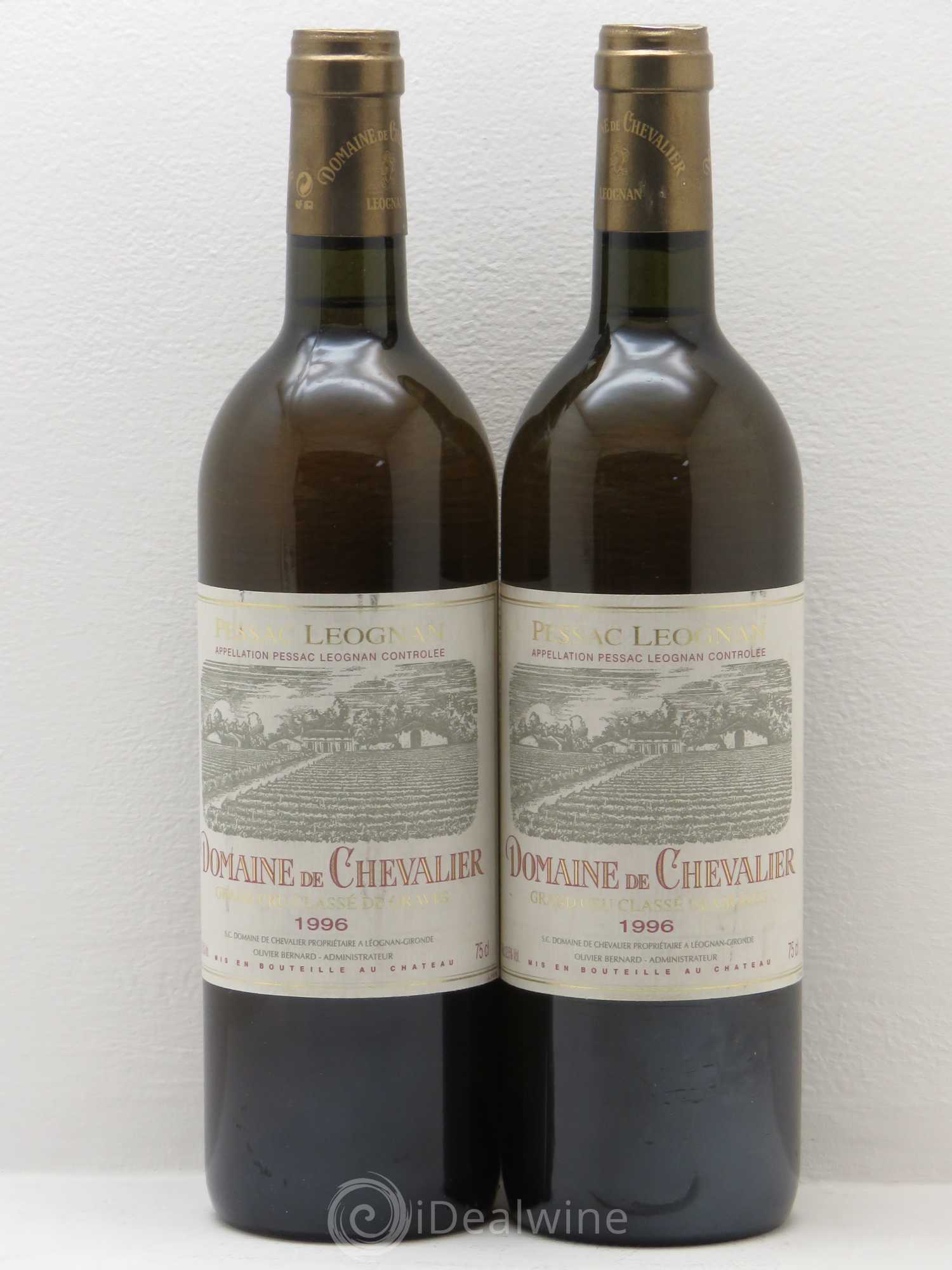 Domaine de Chevalier Cru Classé de Graves 1996 - Lot de 2 bouteilles - 0