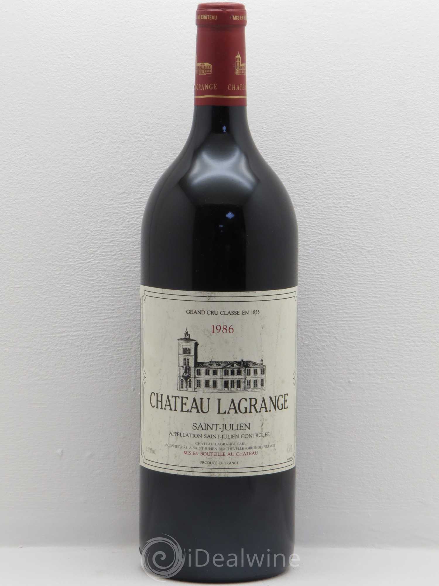 Château Lagrange 3ème Grand Cru Classé 1986 - Lot de 1 magnum - 0