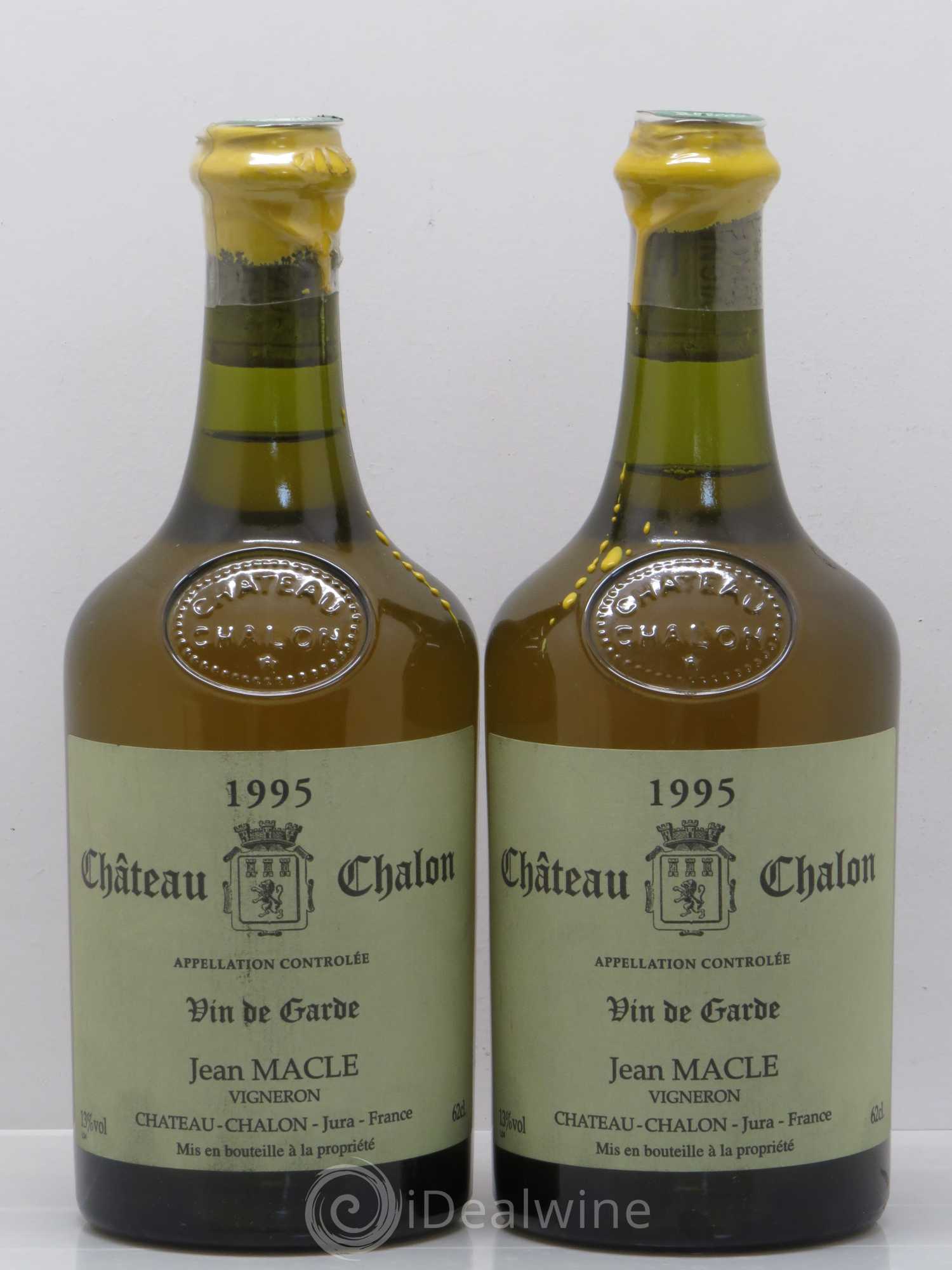 Château-Chalon Jean Macle 1995 - Lot de 2 bouteilles - 0