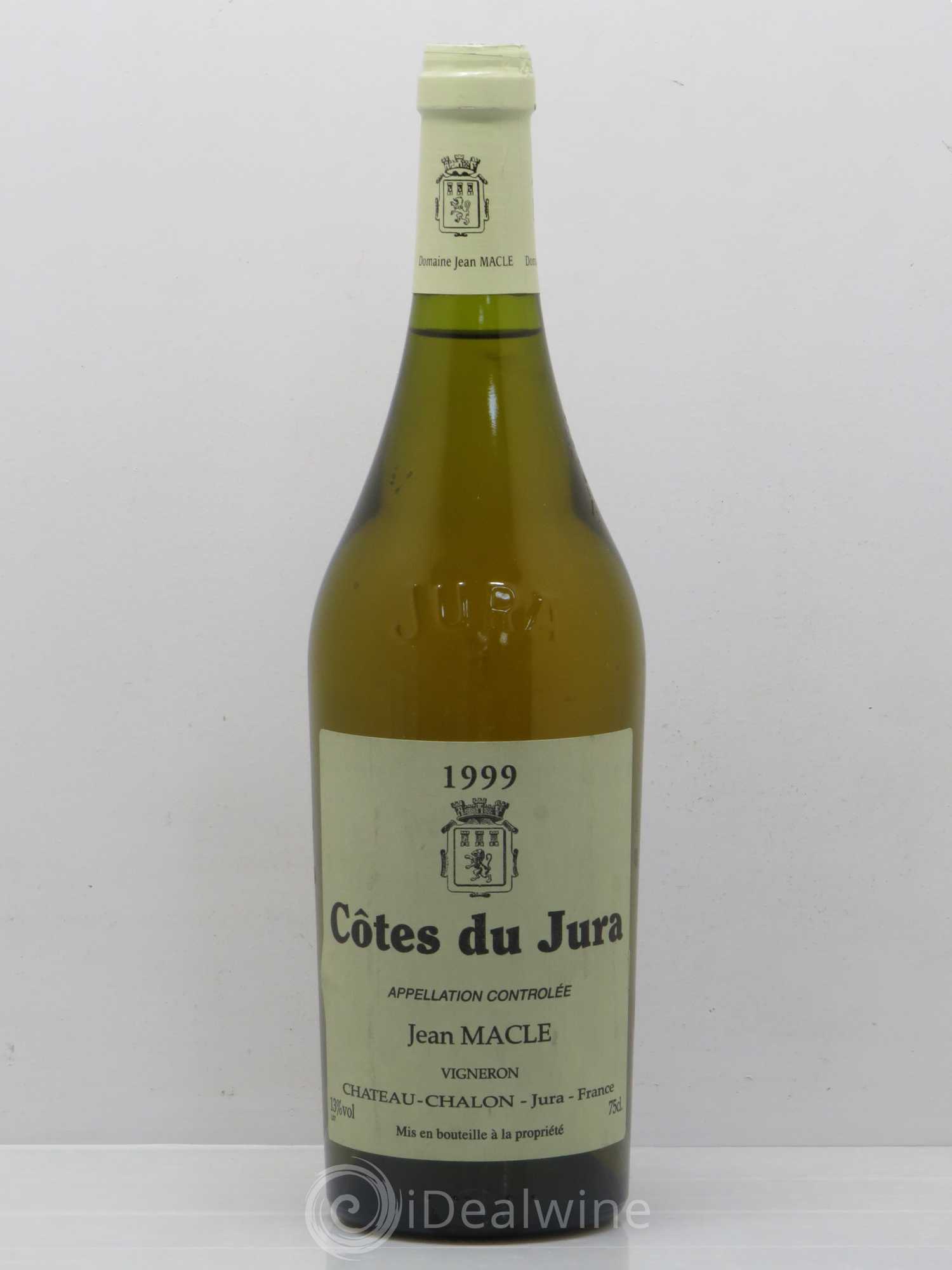Côtes du Jura Jean Macle 1999 - Lot de 1 bouteille - 0
