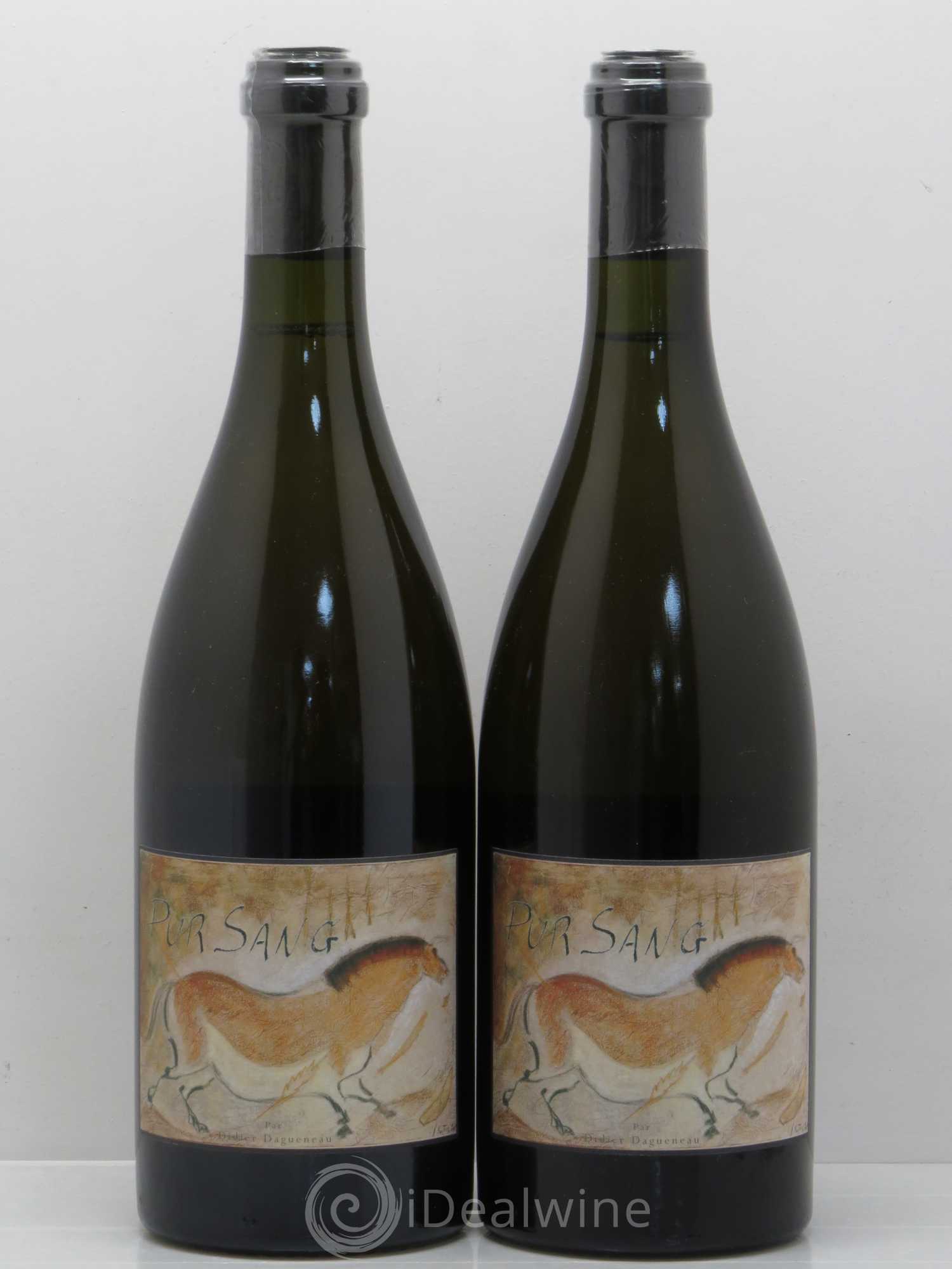 Vin de France (anciennement Pouilly-Fumé) Pur Sang Dagueneau (Domaine Didier - Louis-Benjamin) 2003 - Lot de 2 bouteilles - 0