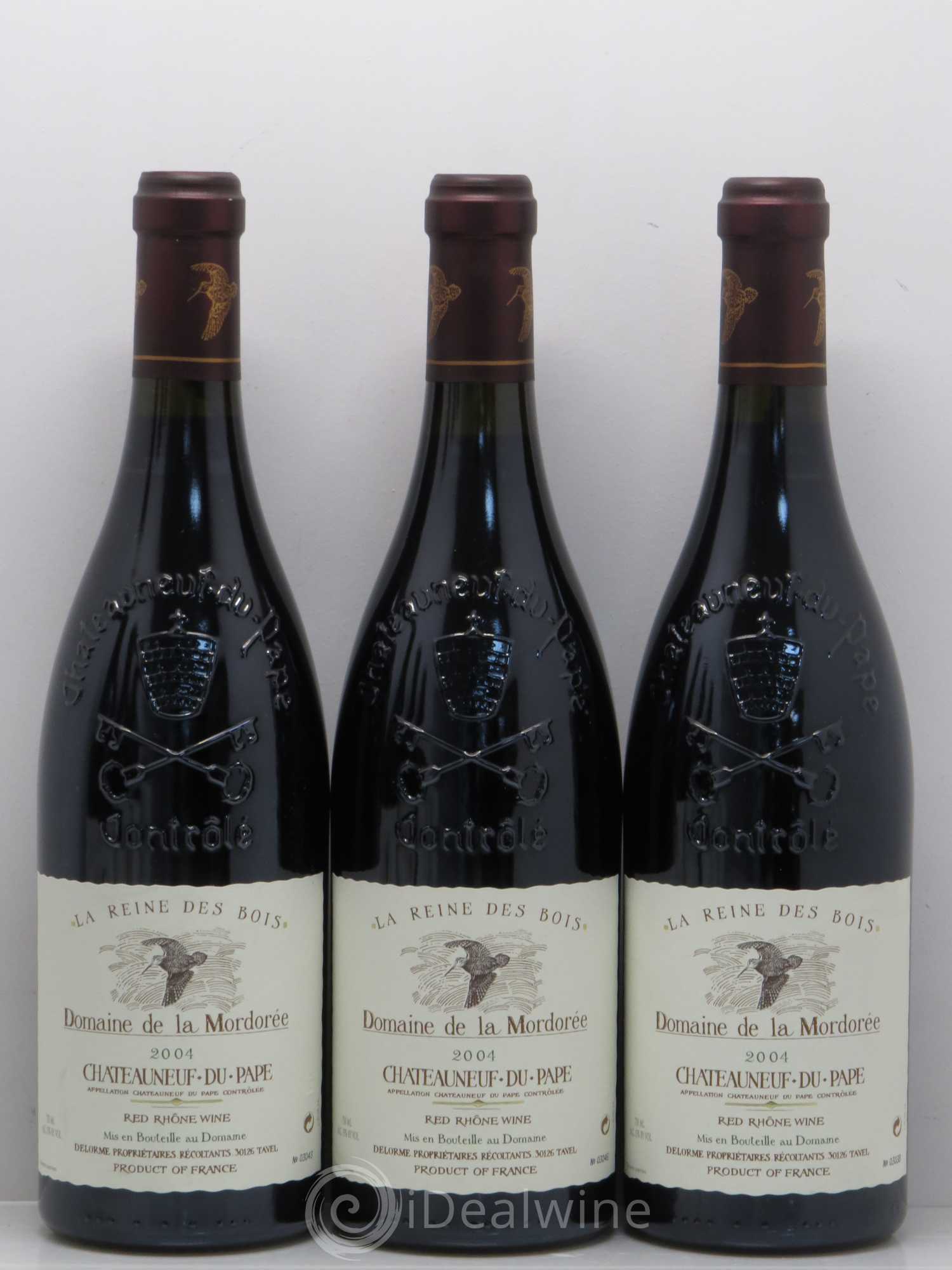 Châteauneuf-du-Pape Domaine de La Mordorée (Domaine de) 2004 - Lot de 6 bouteilles - 1