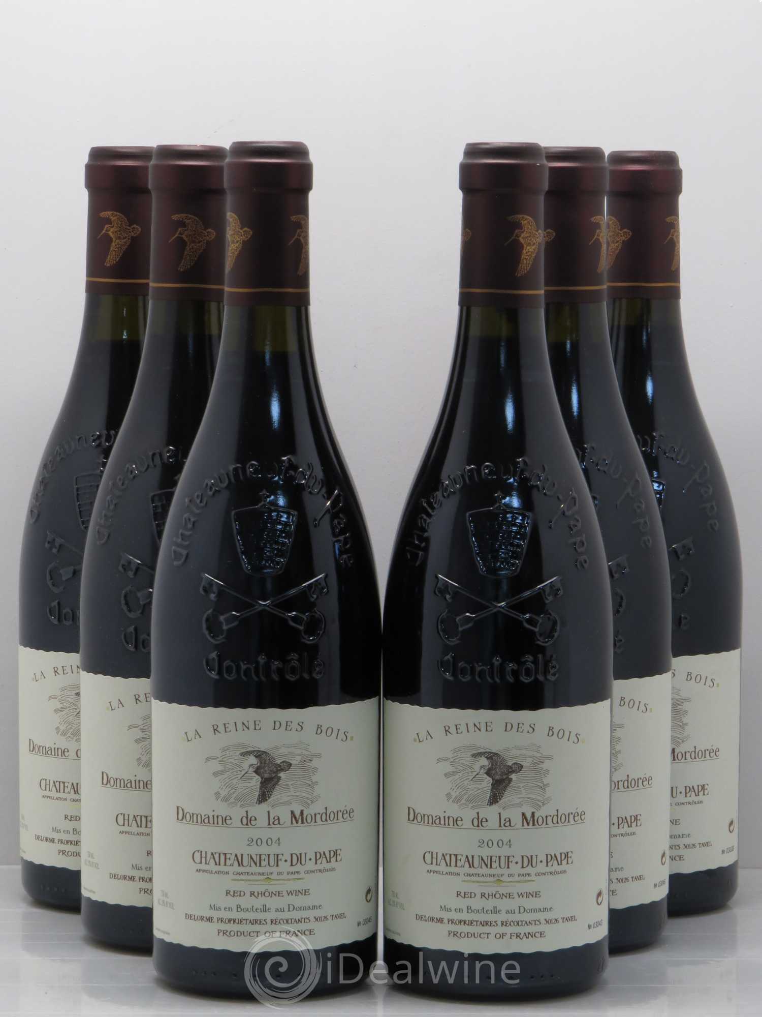 Châteauneuf-du-Pape Domaine de La Mordorée (Domaine de) 2004 - Lot de 6 bouteilles - 0