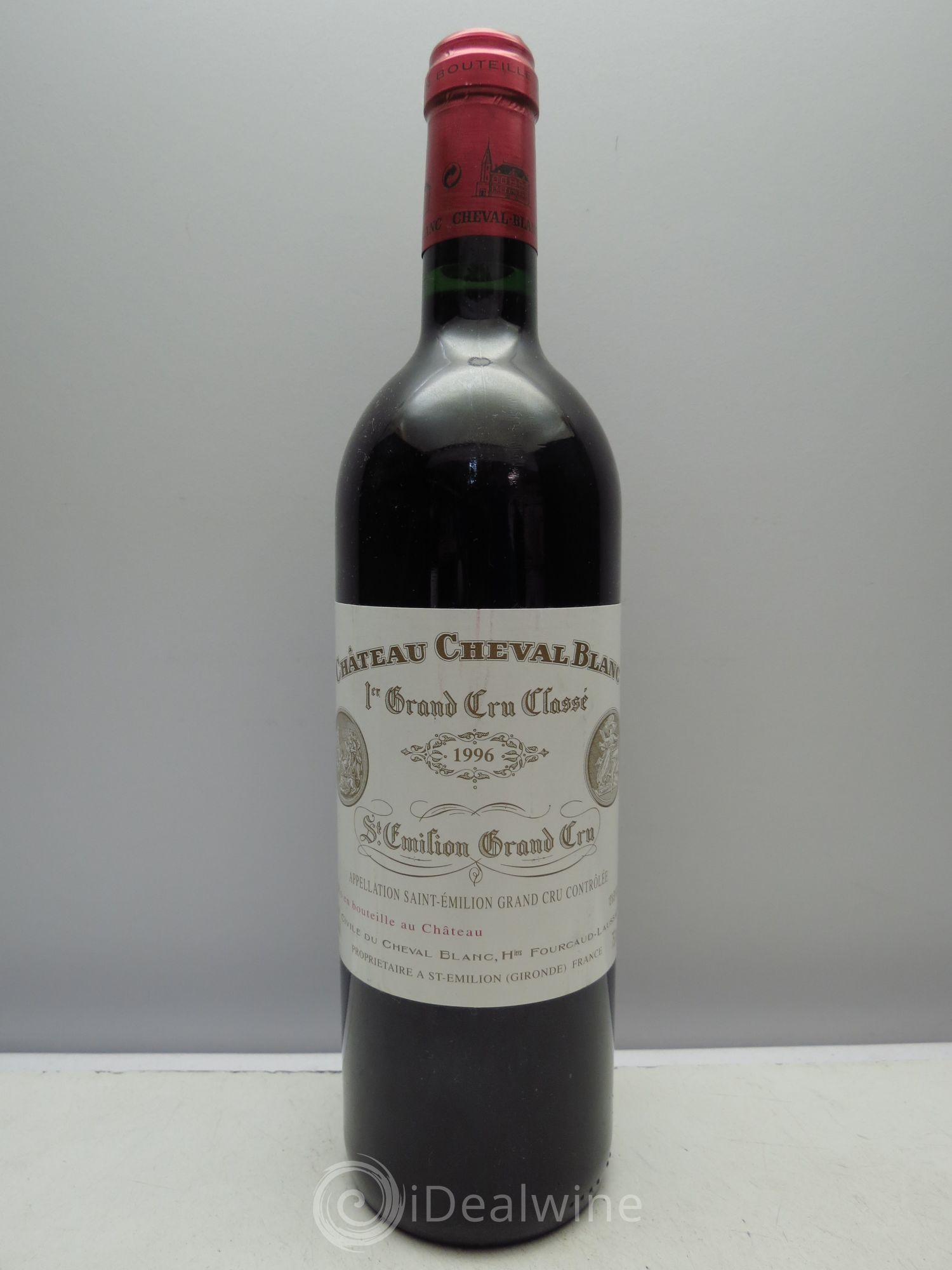 Château Cheval Blanc 1er Grand Cru Classé A 1996 - Lot de 1 bouteille - 0