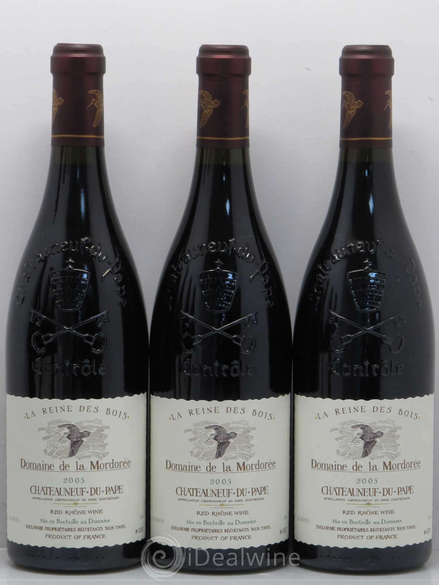 Châteauneuf-du-Pape Domaine de La Mordorée (Domaine de) 2005 - Lot de 6 bouteilles - 1