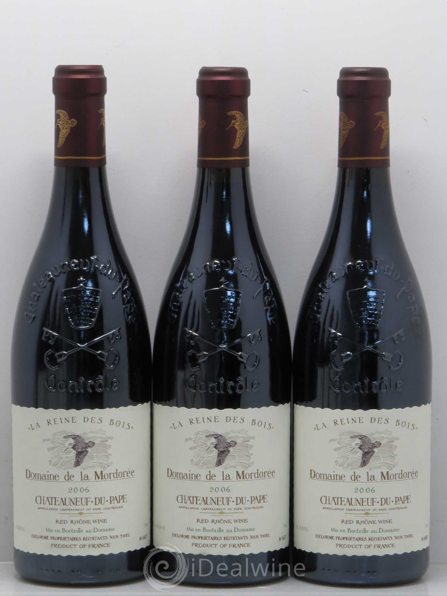Châteauneuf-du-Pape Domaine de La Mordorée (Domaine de) 2006 - Lot de 6 bouteilles - 1