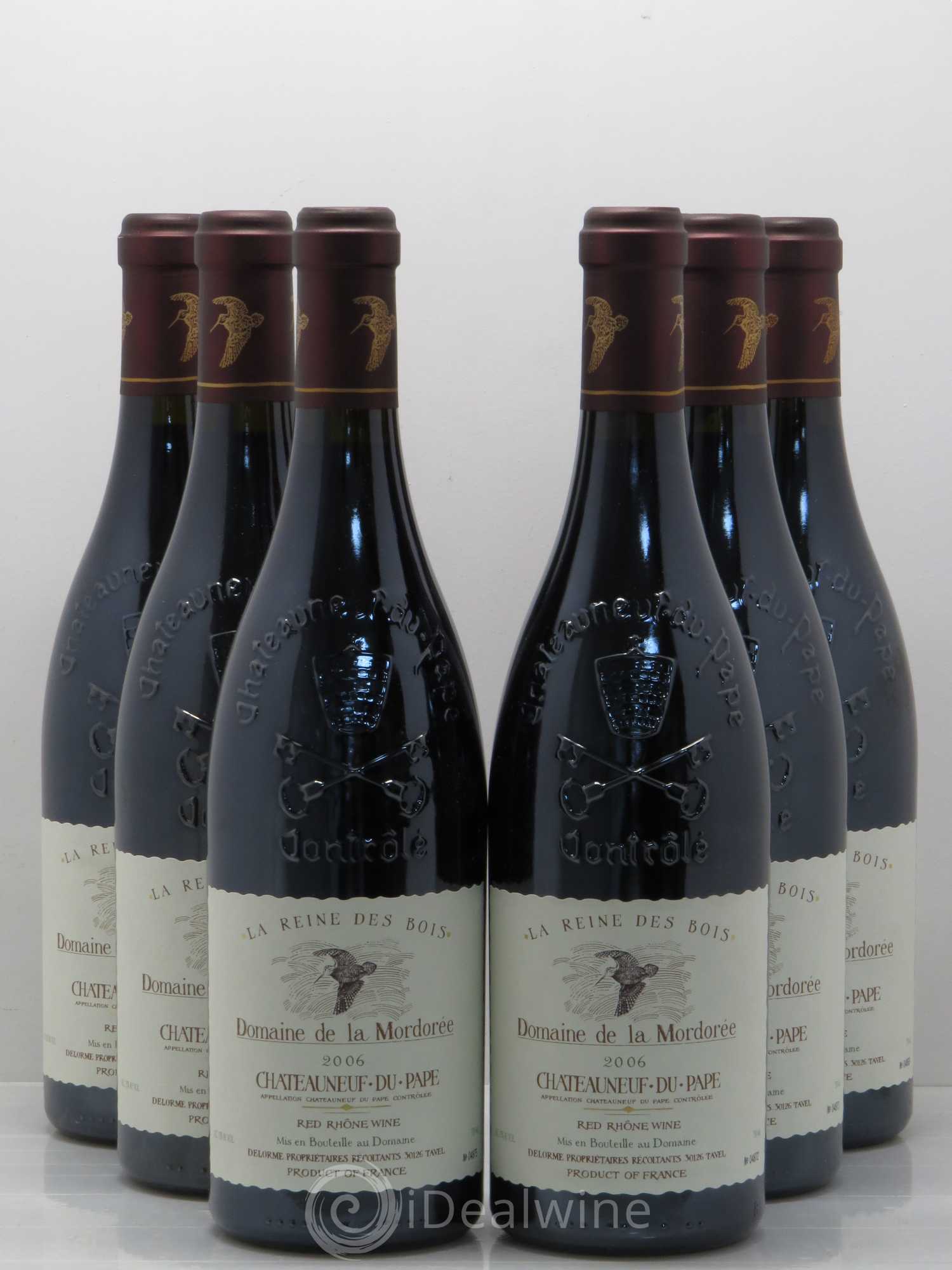 Châteauneuf-du-Pape Domaine de La Mordorée (Domaine de) 2006 - Lot de 6 bouteilles - 0