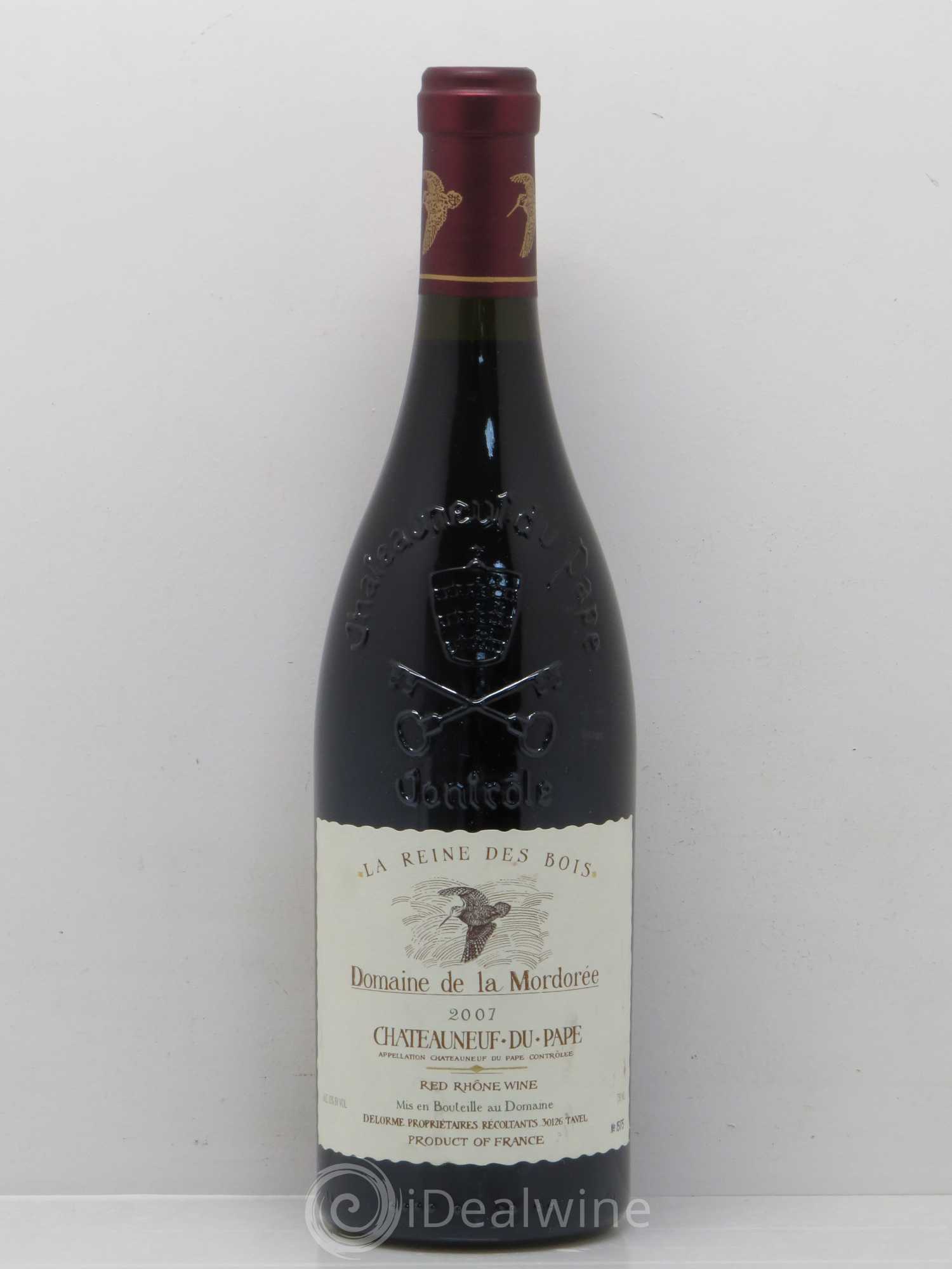 Châteauneuf-du-Pape Domaine de La Mordorée (Domaine de) 2007 - Lot de 1 bouteille - 0