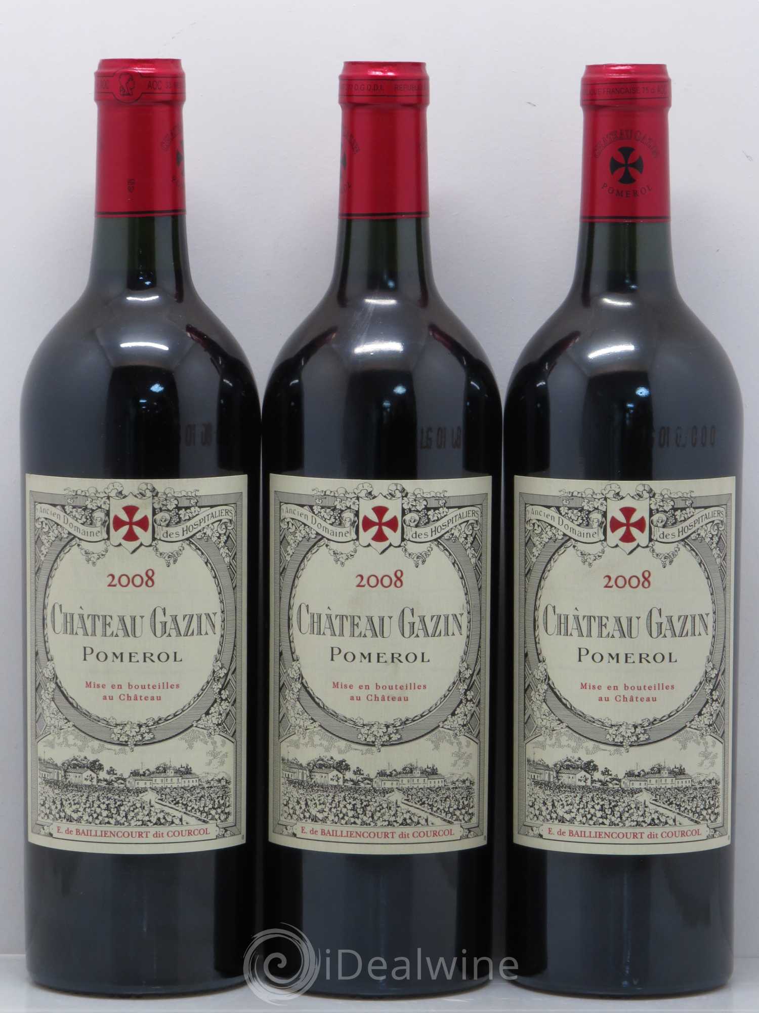 Château Gazin 2008 - Lot de 6 bouteilles - 2