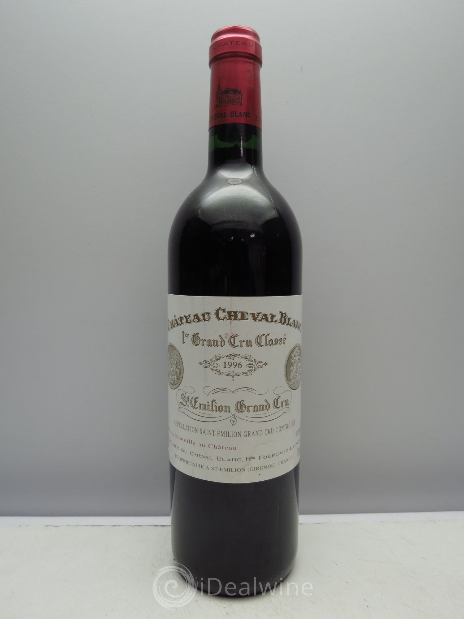 Château Cheval Blanc 1er Grand Cru Classé A 1996 - Lot de 1 bouteille - 0