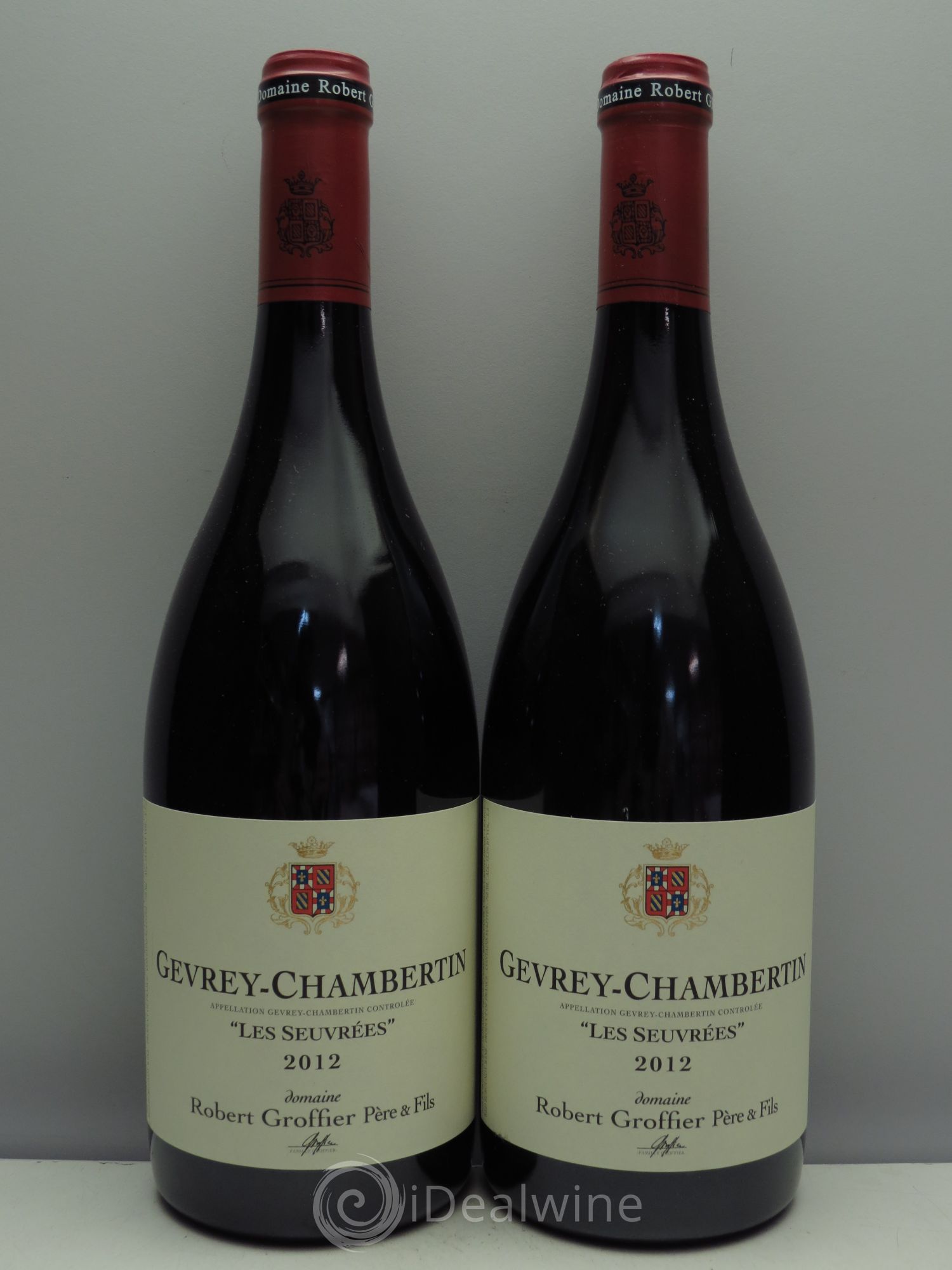 Gevrey-Chambertin Les Seuvrees Robert Groffier Pere & Fils 2012 - Posten von 2 Flaschen - 0