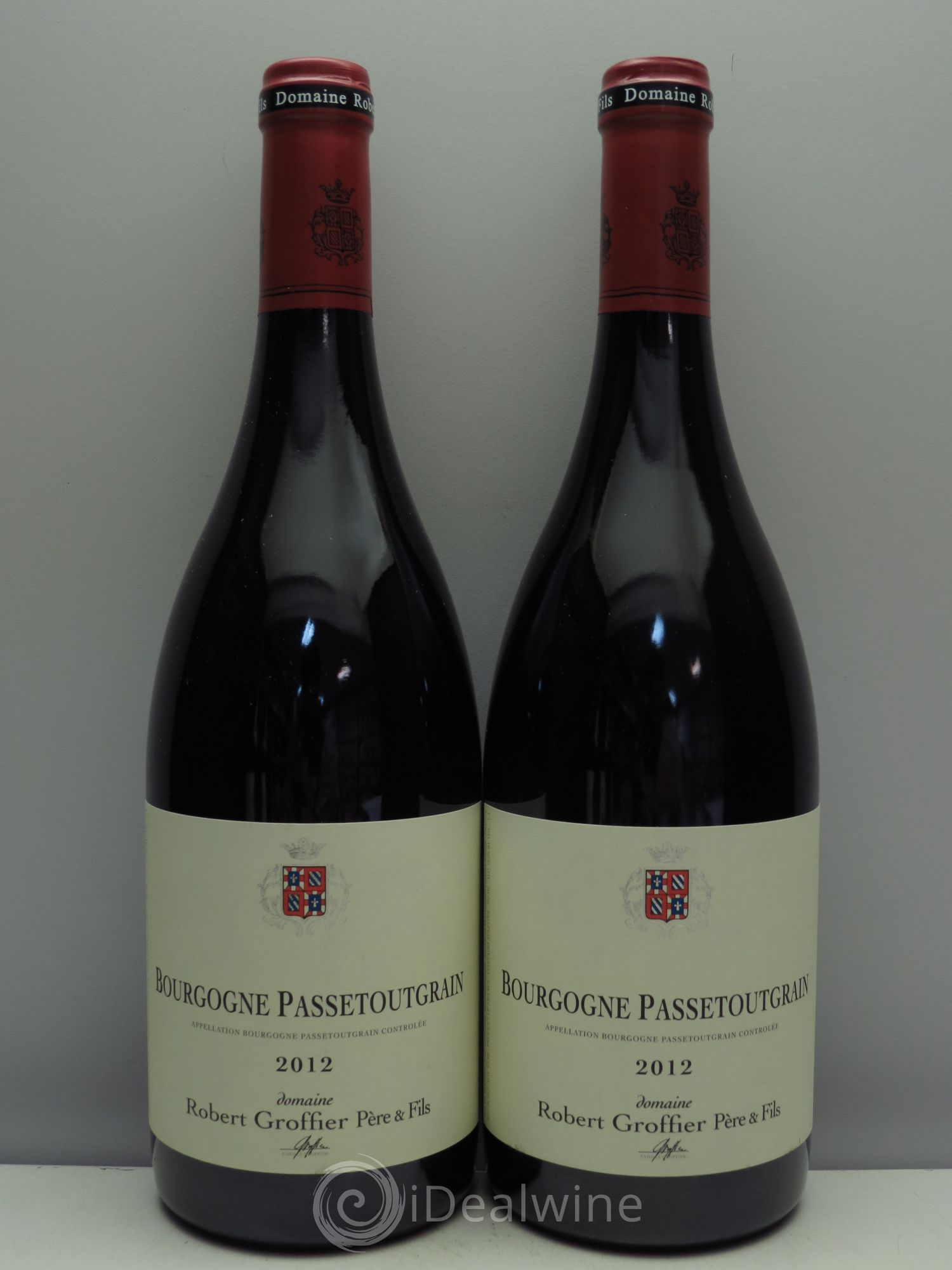 Bourgogne Passetoutgrain Robert Groffier Pere & Fils 2012 - Posten von 2 Flaschen - 0