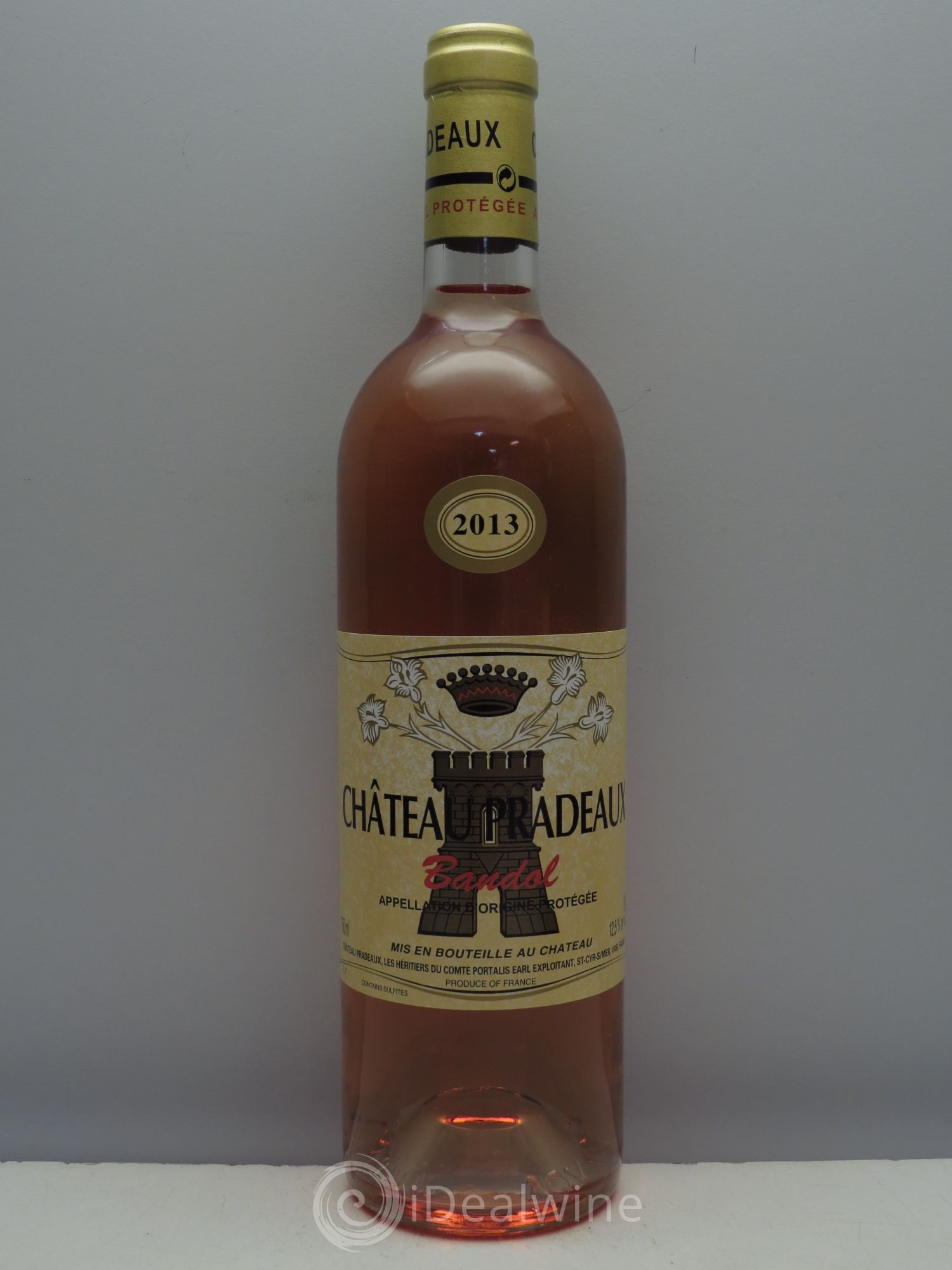 Bandol Château Pradeaux 2013 - Posten von 1 Flasche - 0