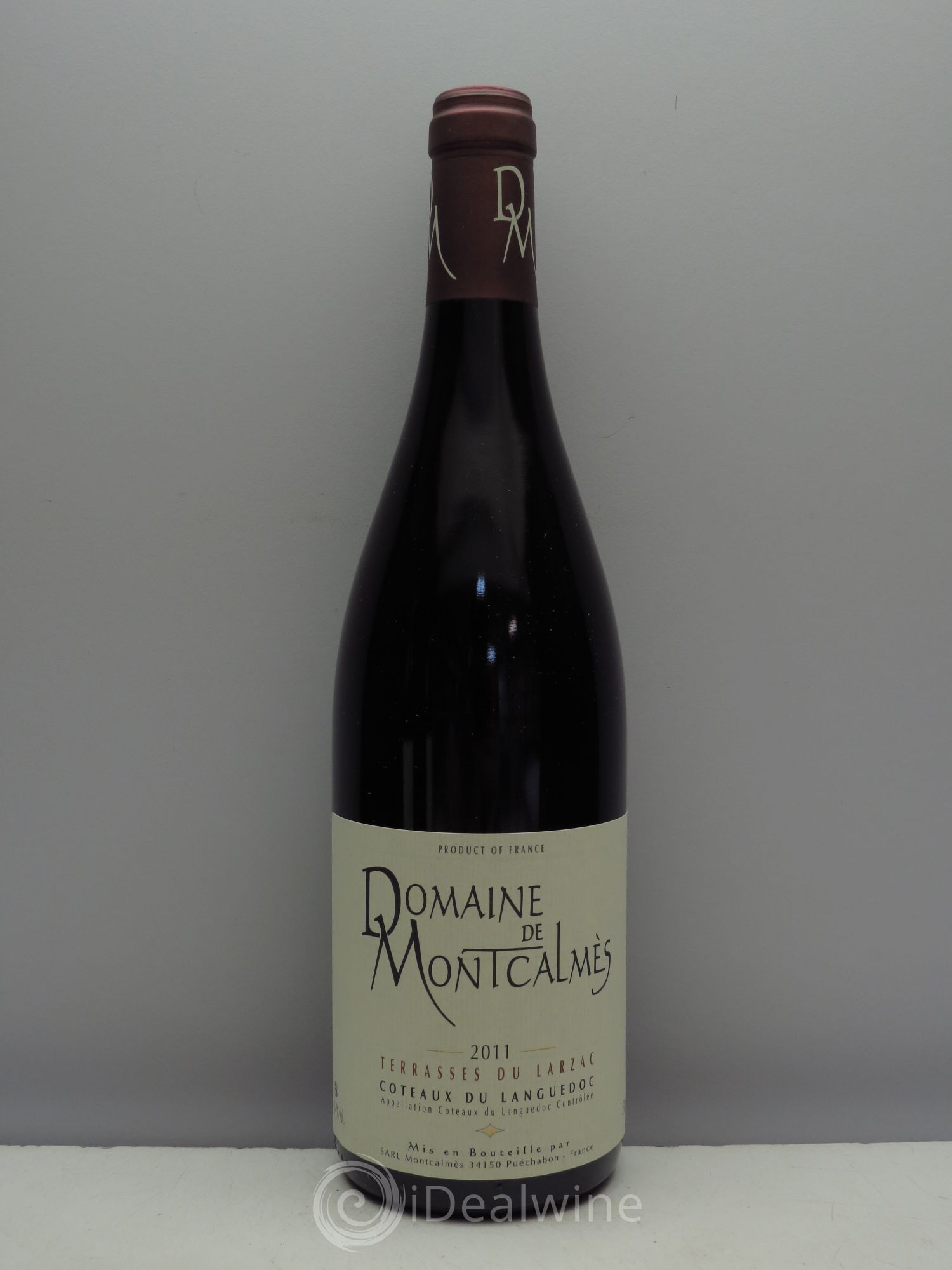 Terrasses du Larzac Domaine de Montcalmès Frédéric Pourtalié 2011 - Lot de 1 bouteille - 0
