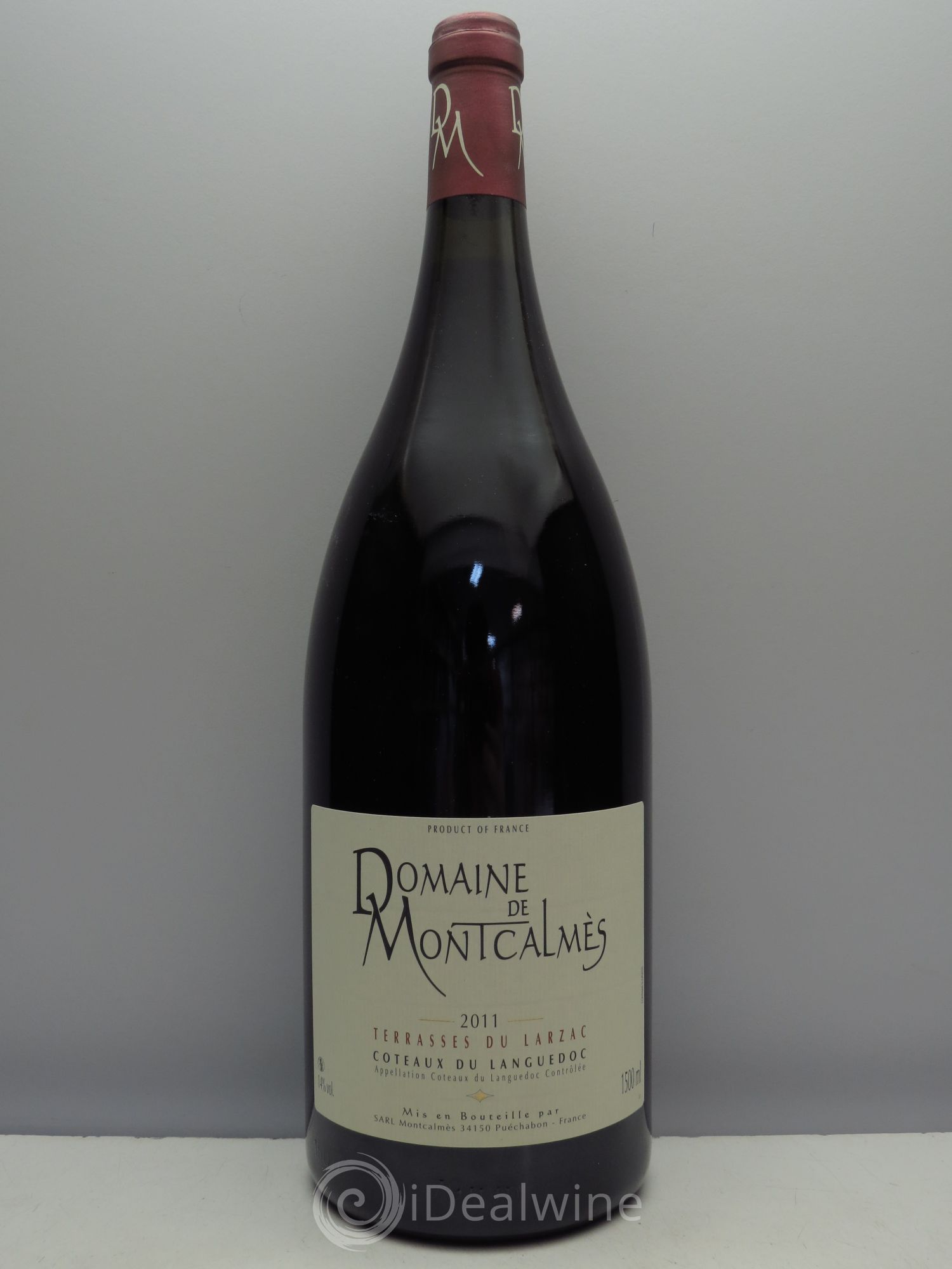 Terrasses du Larzac Domaine de Montcalmès Frédéric Pourtalié 2011 - Lot de 1 magnum - 0