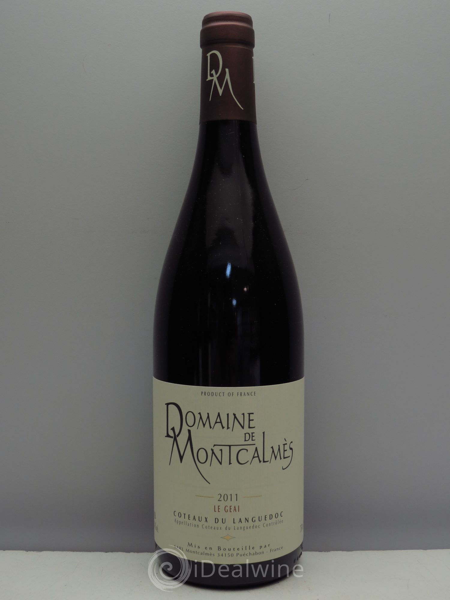 Coteaux du Languedoc Côteaux Le Geai Domaine De Montcalmes 2011 - Posten von 1 Flasche - 0