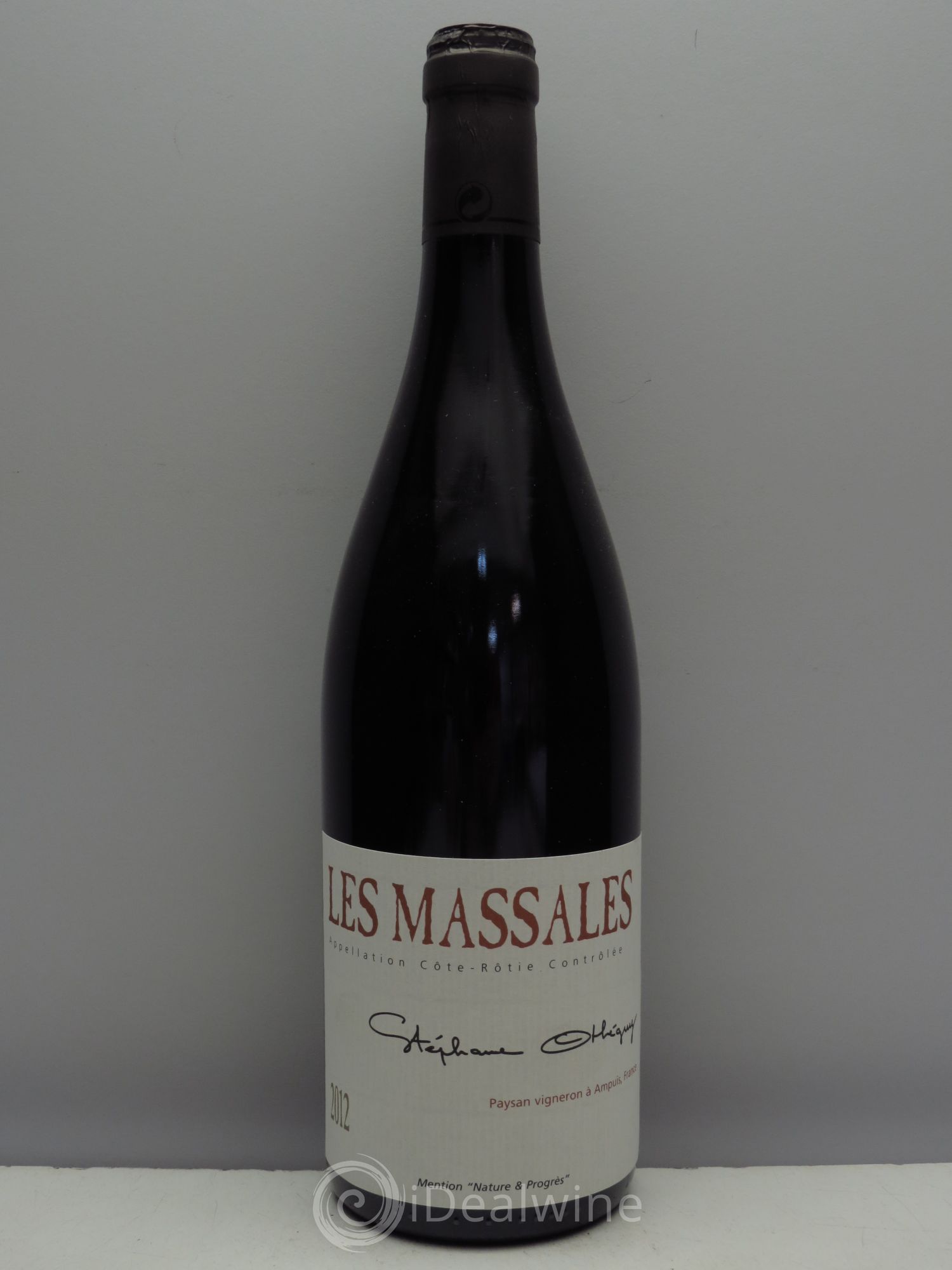 Côte-Rôtie Les Massales Stephane Otheguy 2012 - Posten von 1 Flasche - 0