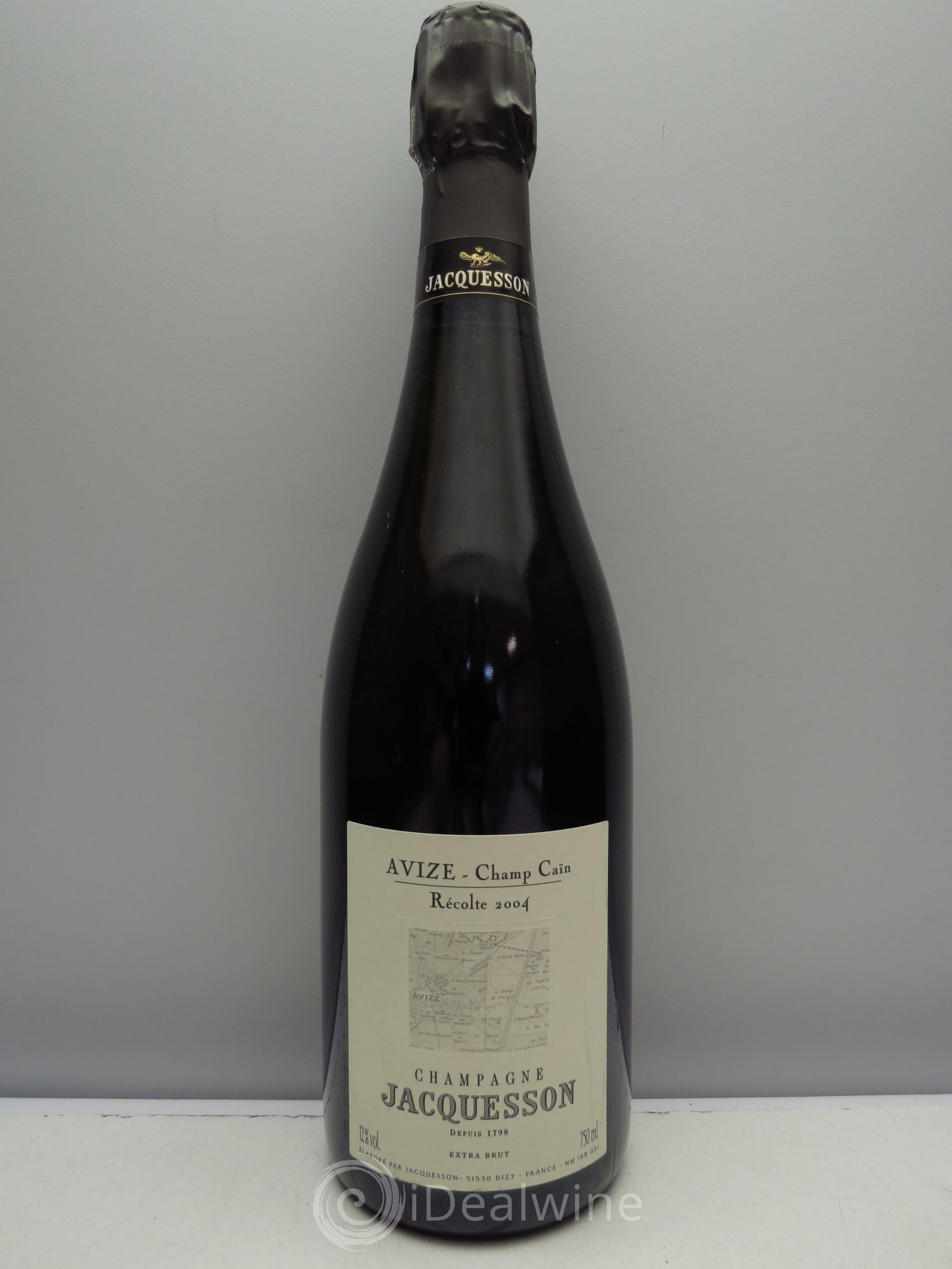 Avize Champ Caïn Extra-Brut Jacquesson 2004 - Lot de 1 bouteille - 0