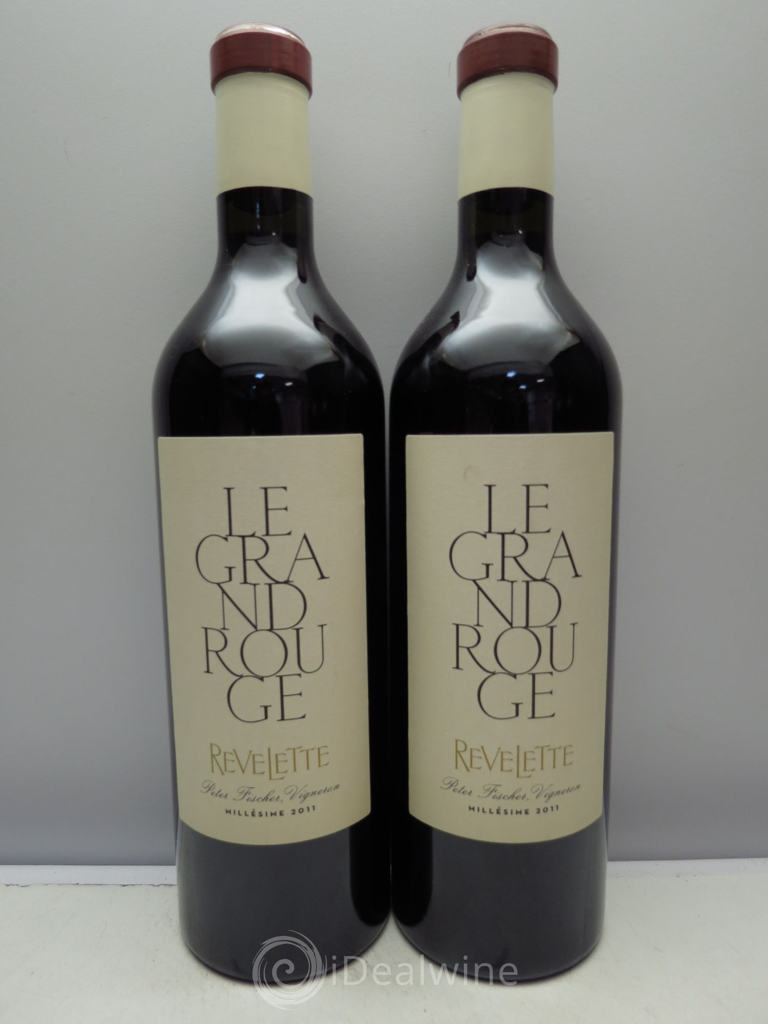 Coteaux d'Aix-en-Provence Le Grand Rouge - Château Revelette 2011 - Lot de 2 bouteilles - 0