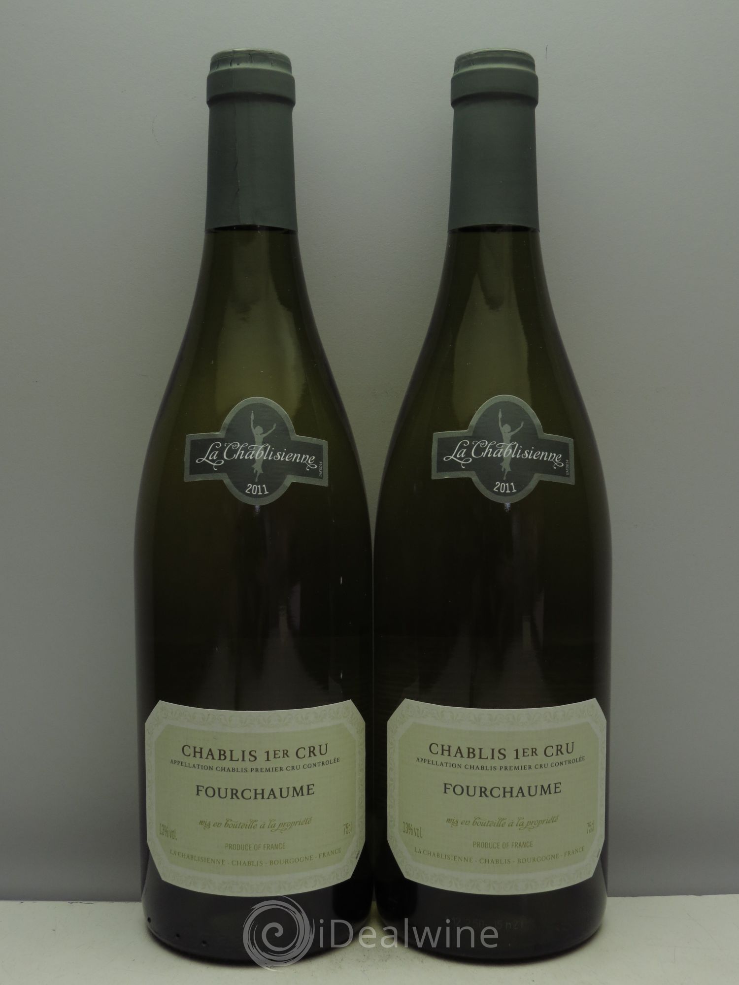 Chablis 1er Cru Fourchaume La Chablisienne 2011 - Posten von 2 Flaschen - 0